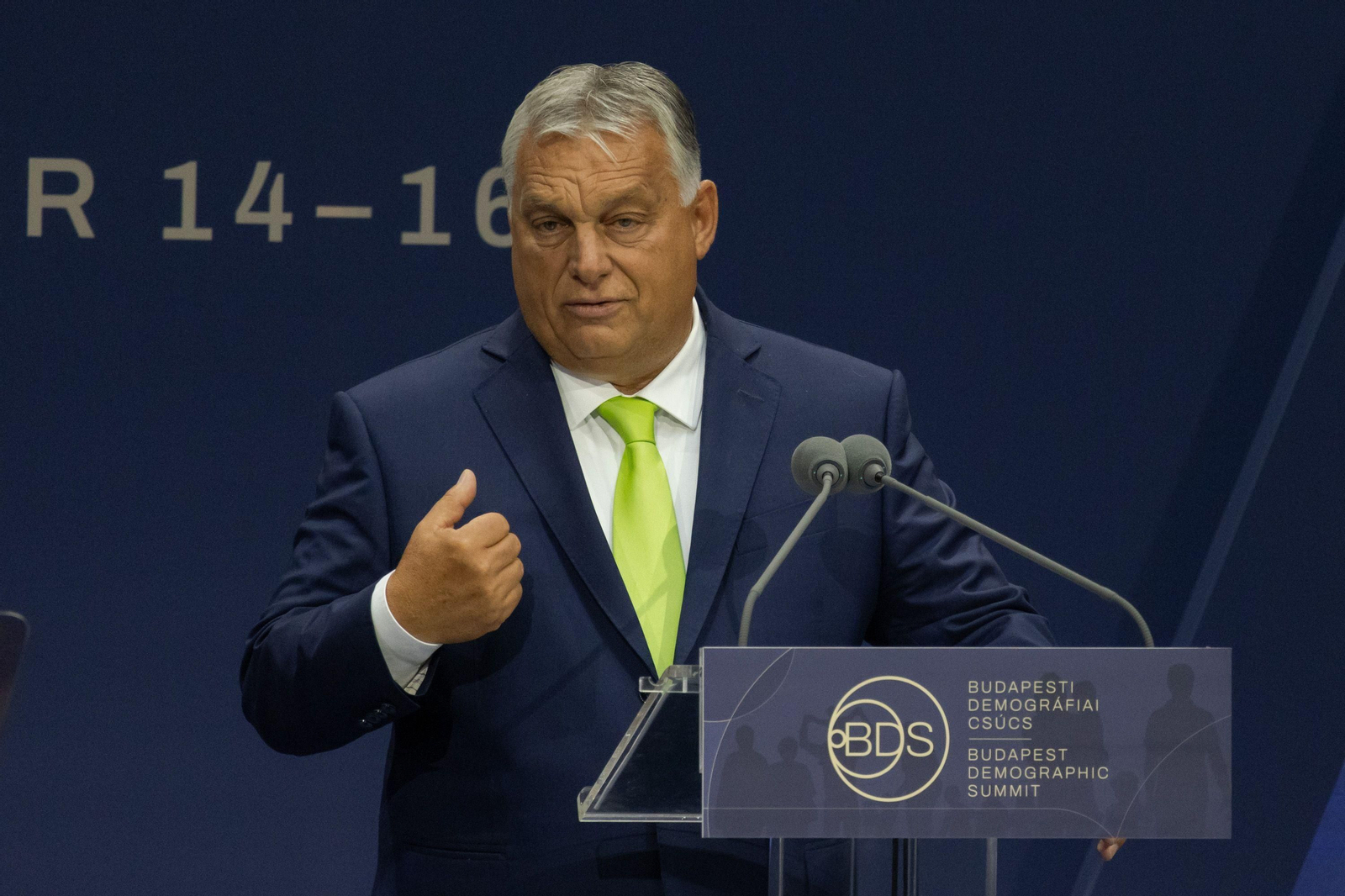 Víktor Orban, primer ministro húngaro