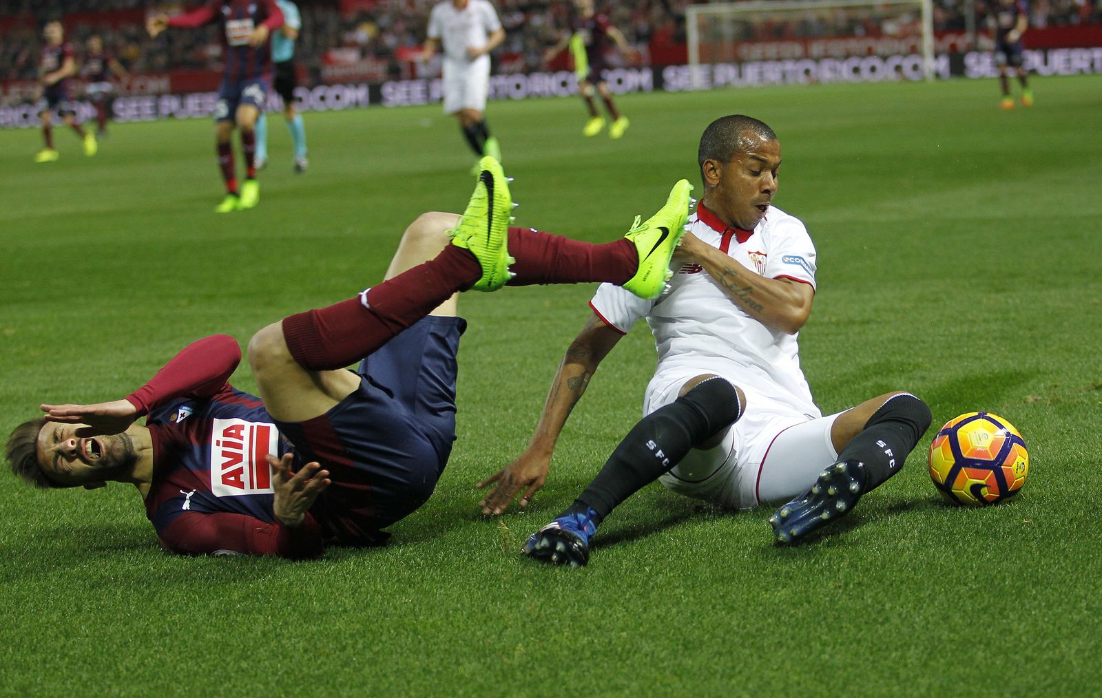 El Sevilla FC-Eibar, en imágenes