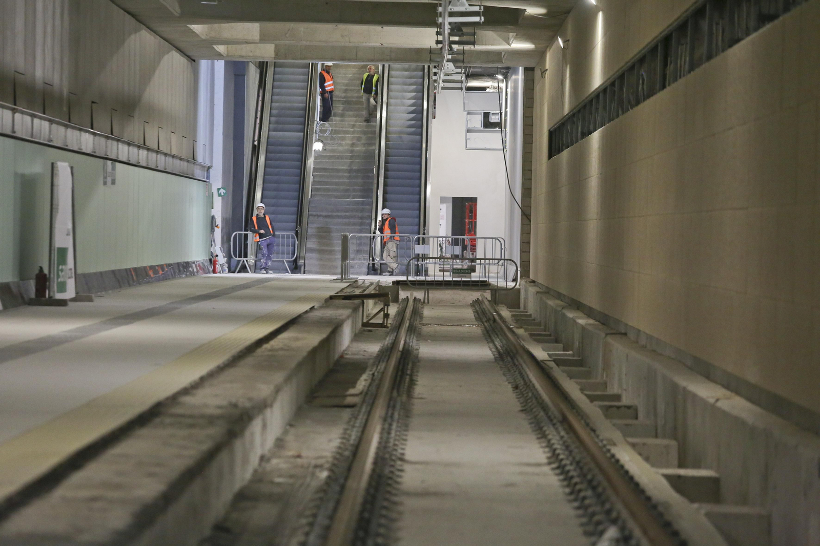 Así avanza el Metro hasta el Centro de Málaga