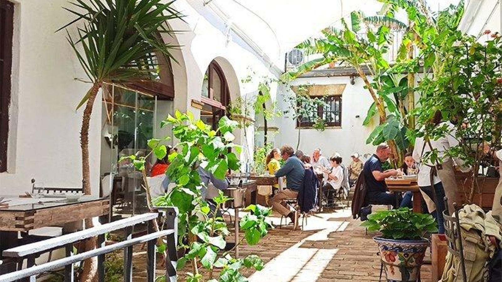 Terraza de El Espejo.