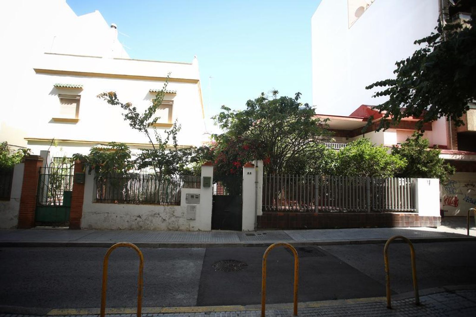 Zona de Huerta del Obispo donde se abrirá una nueva calle.