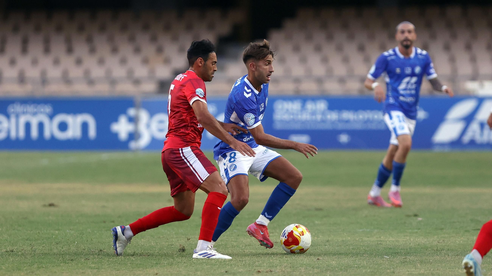 Imágenes del Xerez DFC y la Deportiva Minera en Chapín