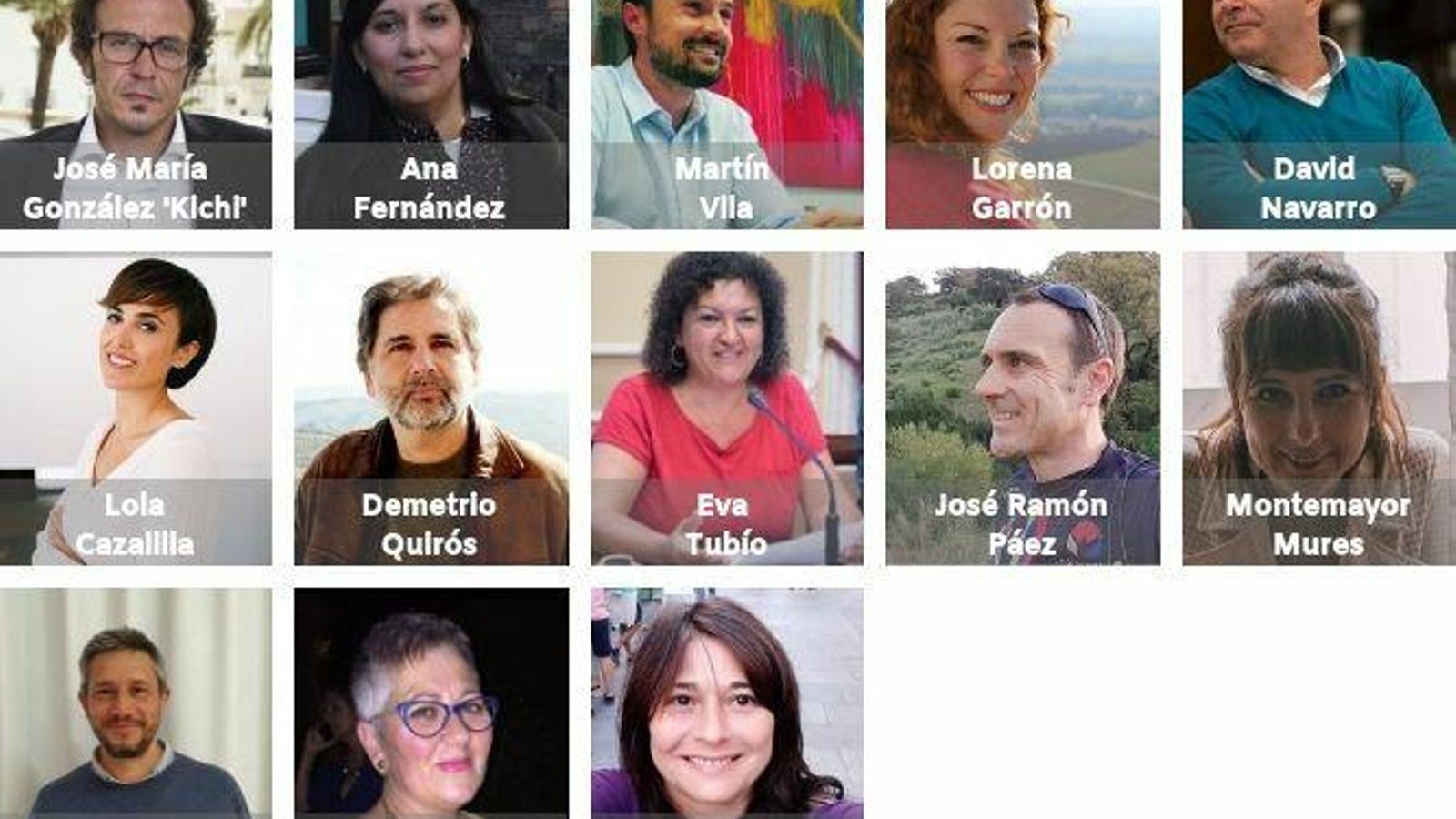 Concejales de Adelante Cádiz