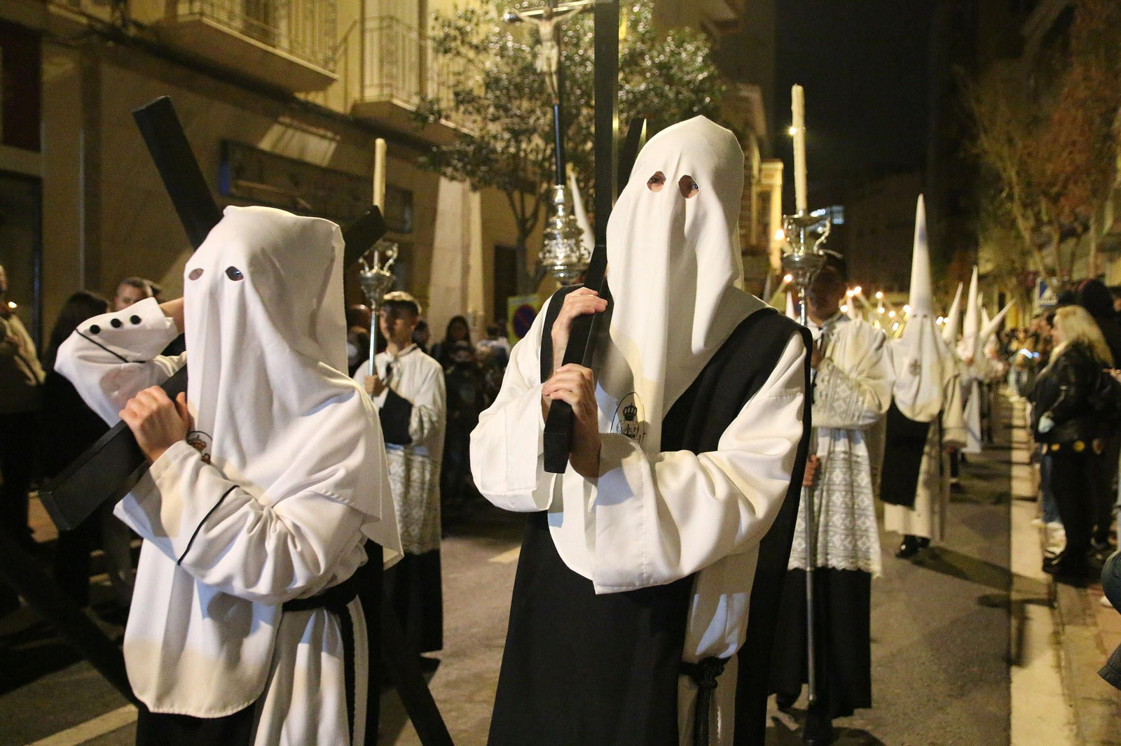 La procesión del Silencio de Almería, en imágenes