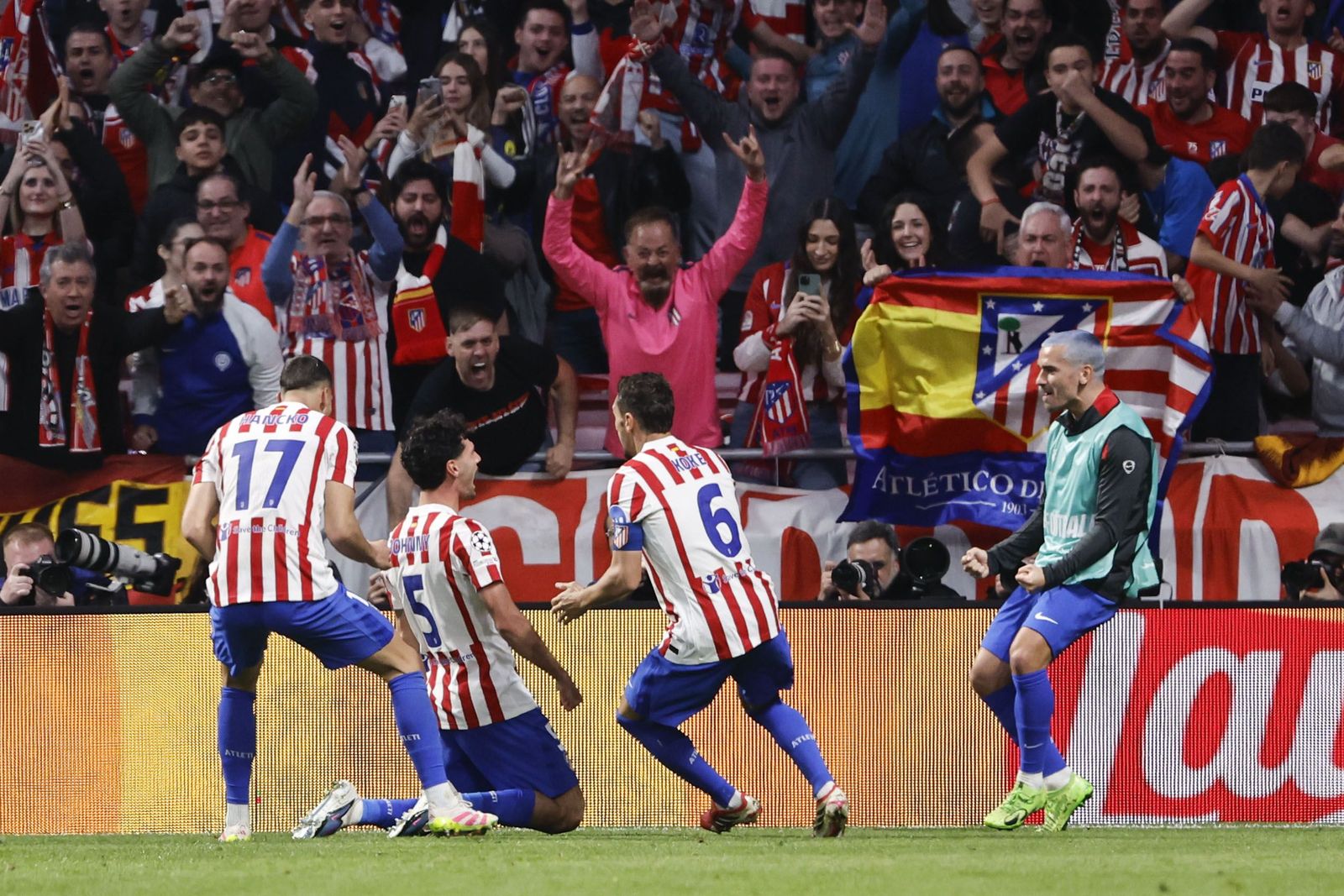 Las fotos del Atlético de Madrid - Brujas