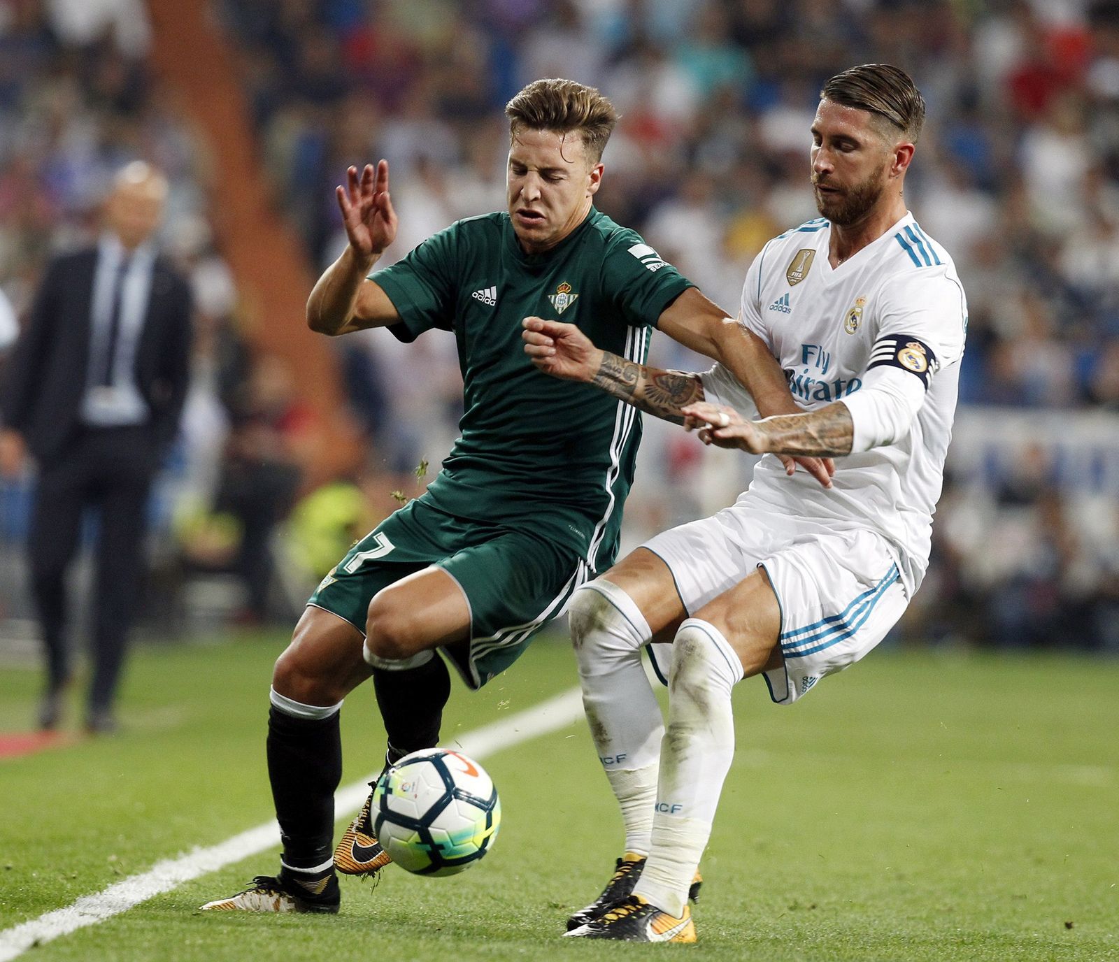 El Real Madrid-Betis, en imágenes