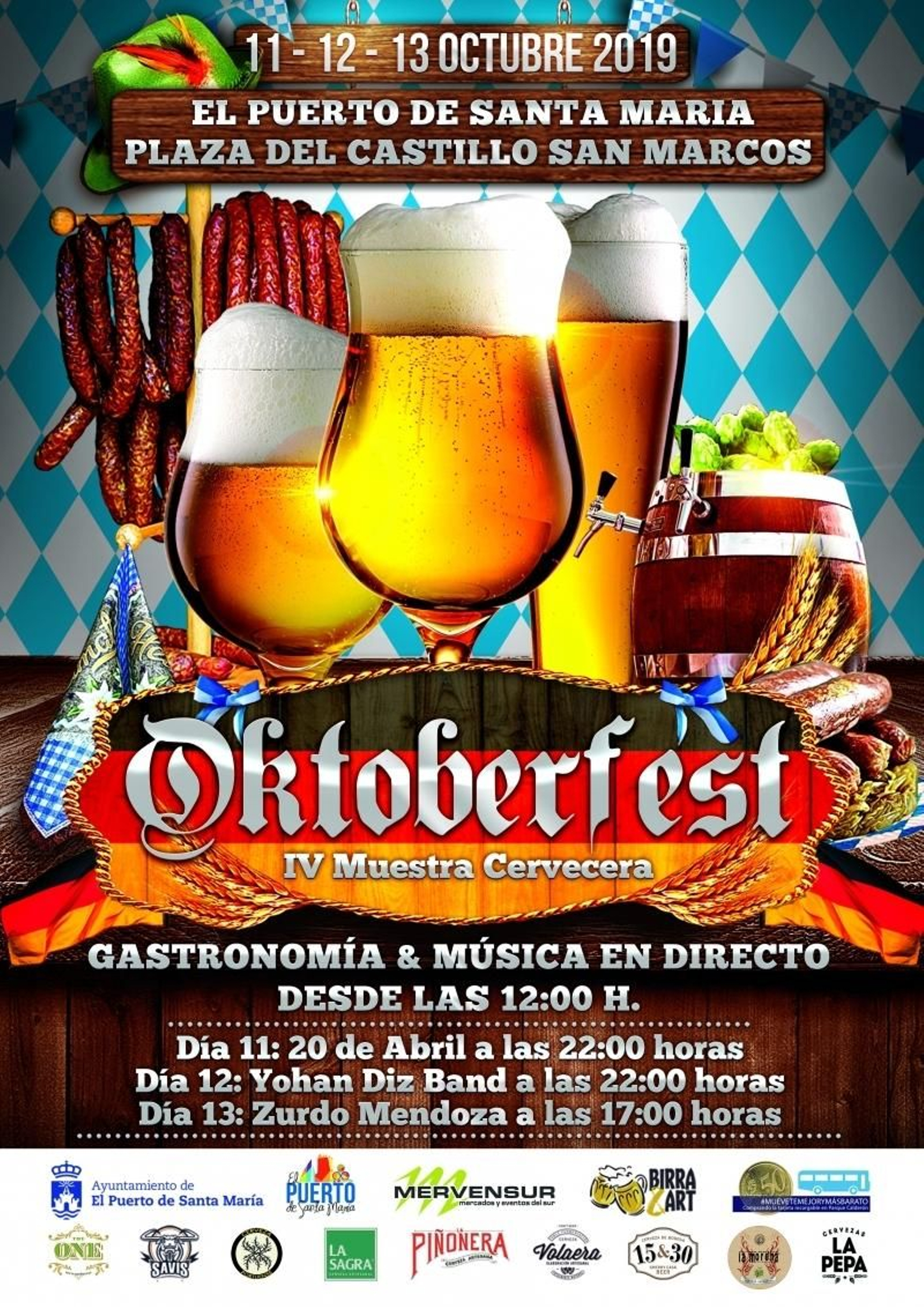 Cartel del Oktoberfest.