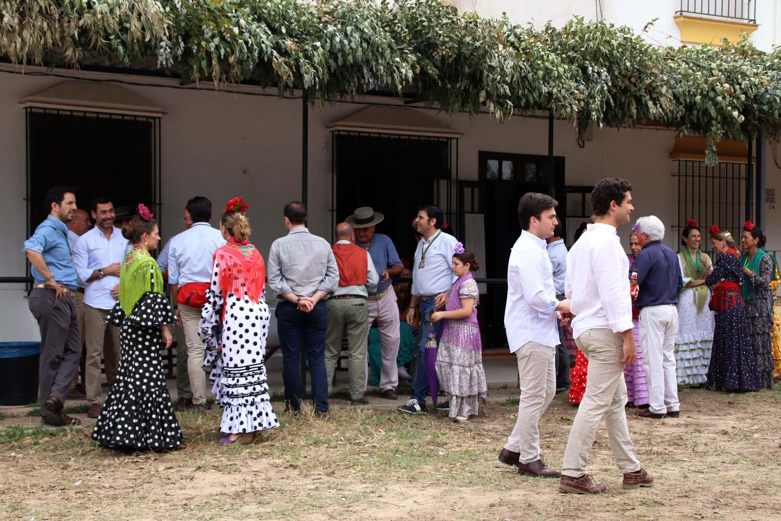 Así se vive la romería en las casas de la aldea