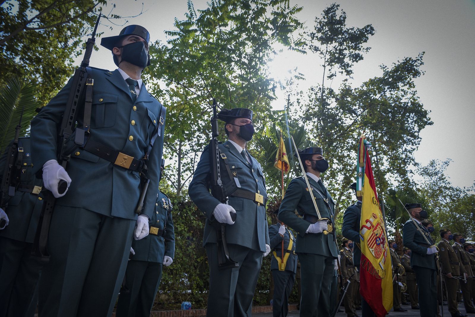 El acto del día del Pilar de la Guardia Civil, en imágenes