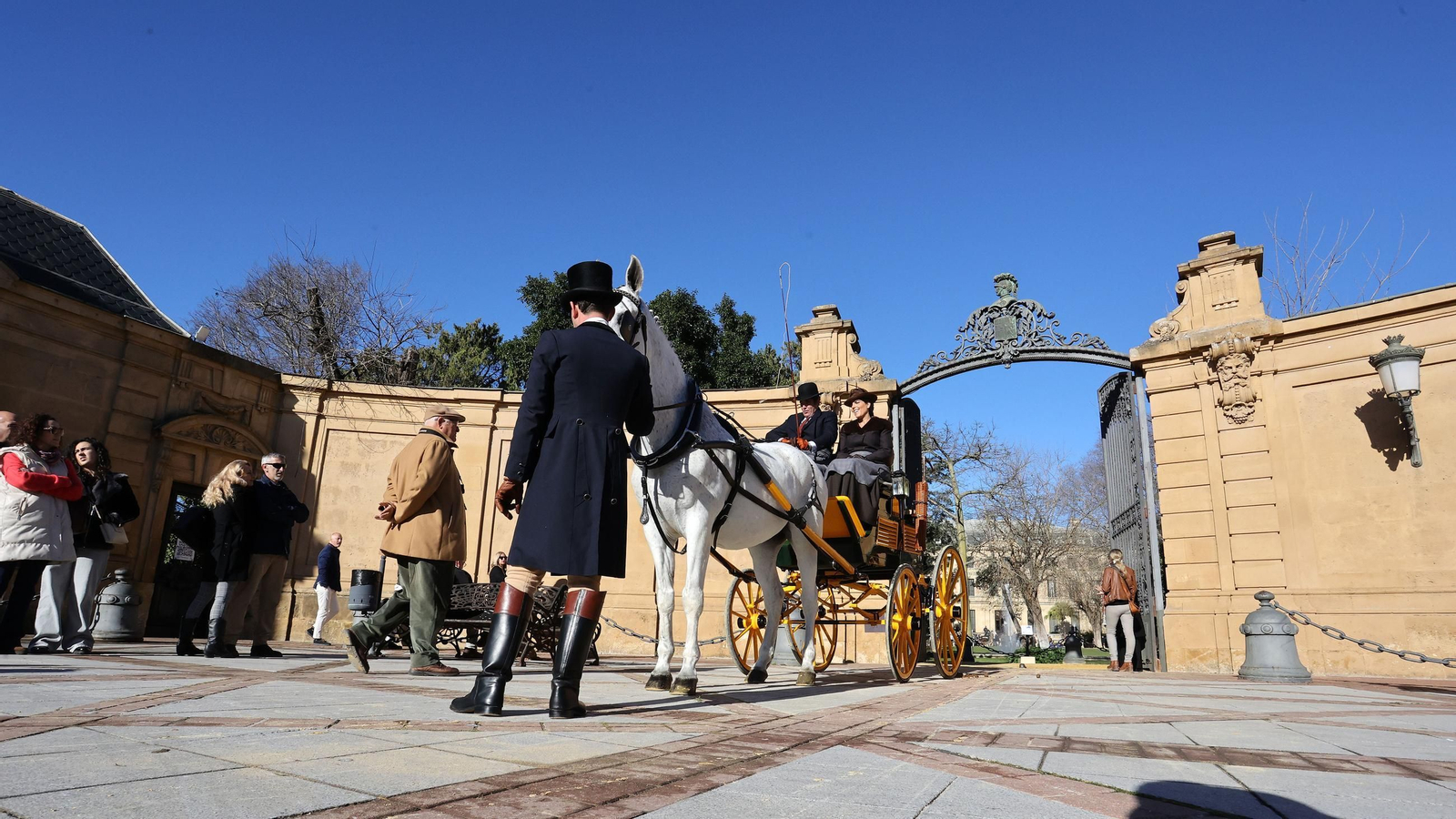 Concurso de enganches por las calles de Jerez