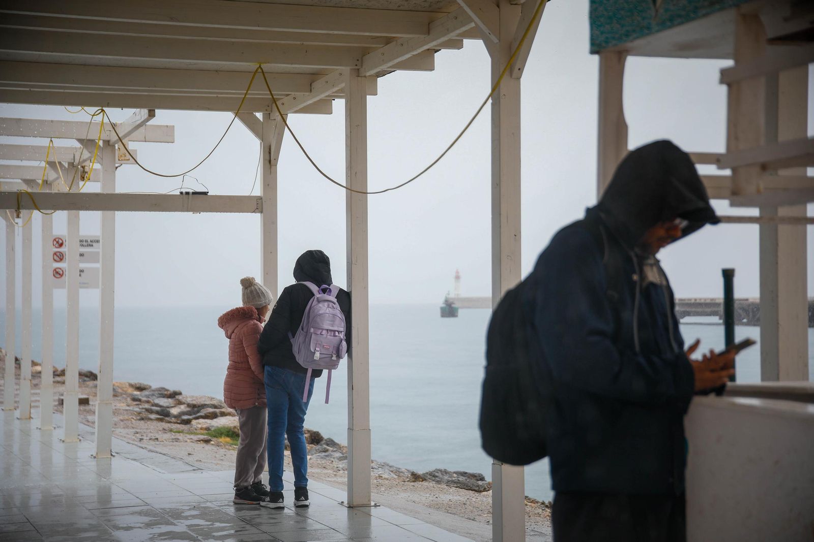 Las mejores imágenes de la lluvia en Almería