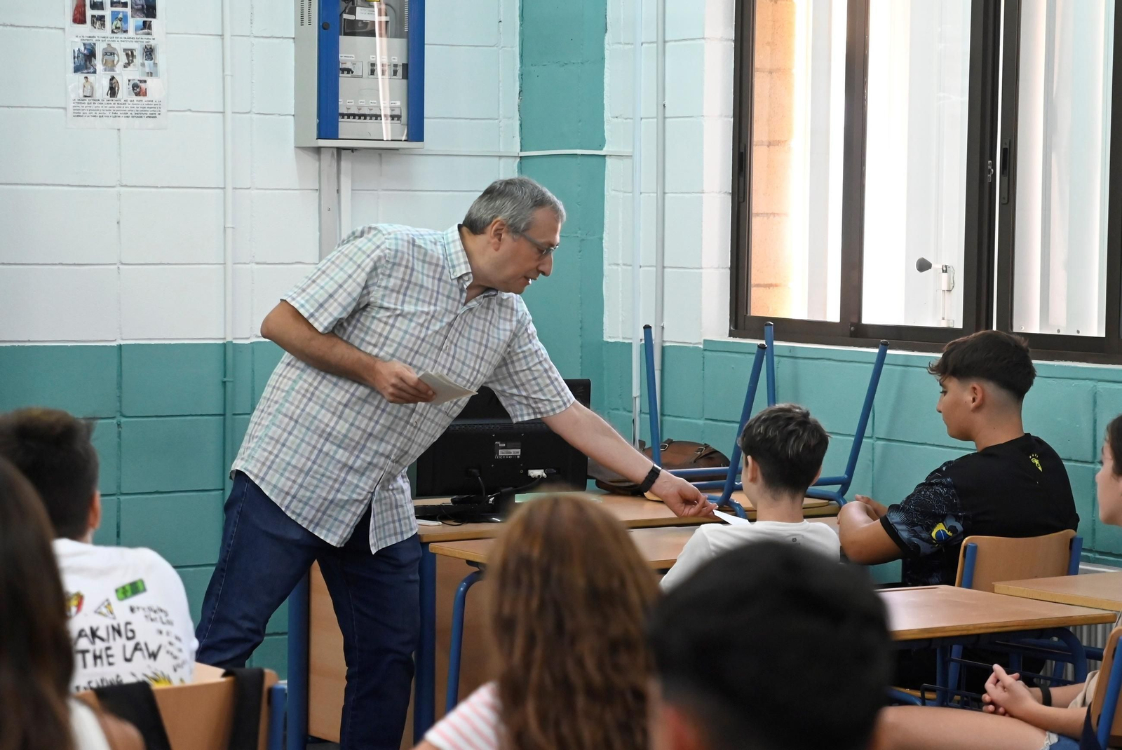 El inicio de las clases de Secundaria, en imágenes