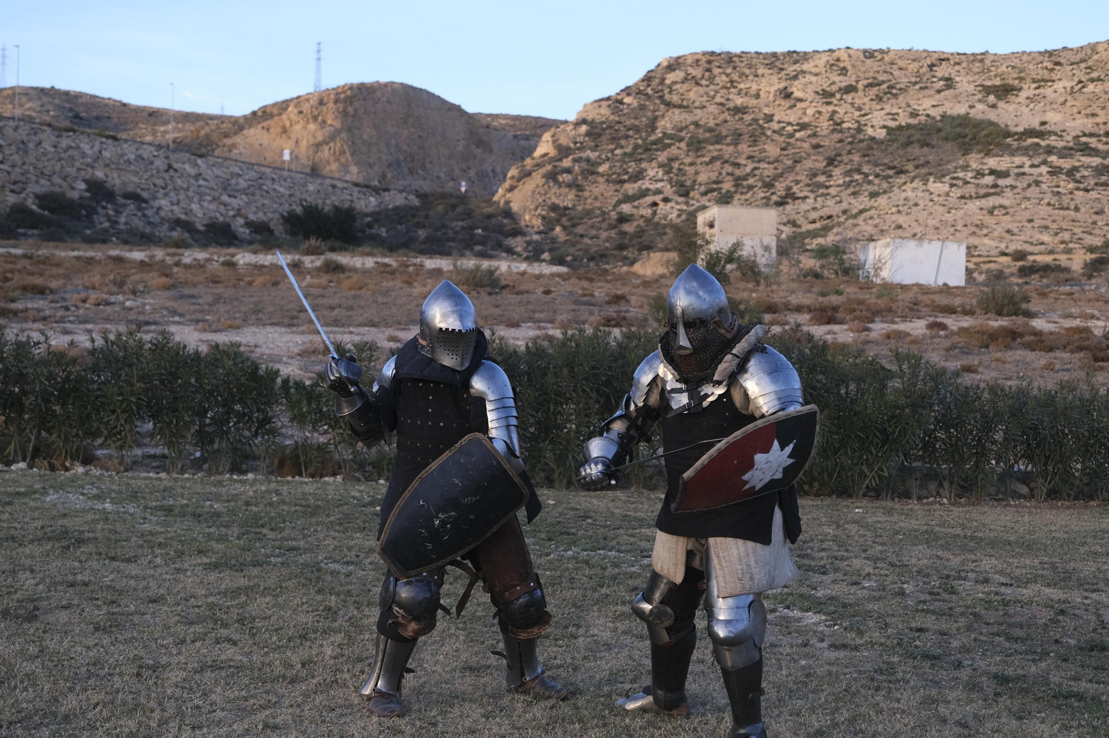 Fotogalería de los combates medievales en Almería