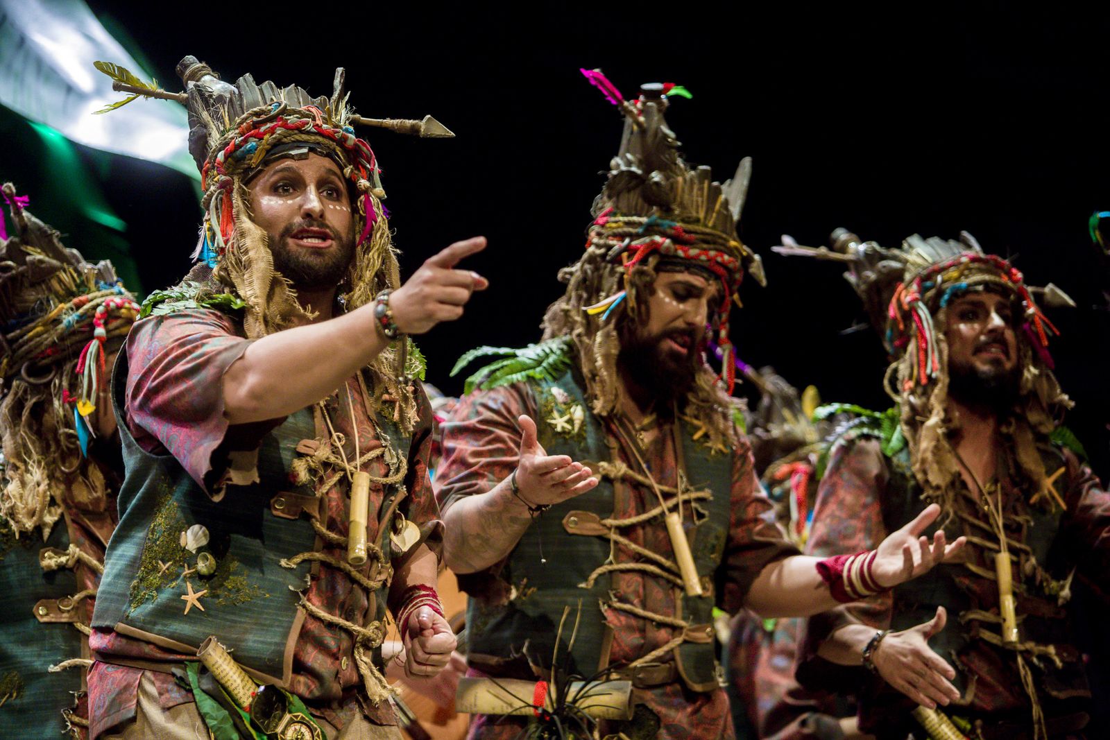 Comparsa Los aislados.