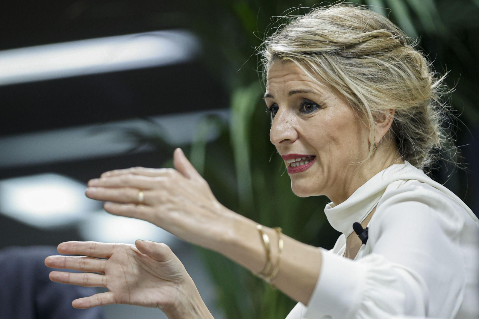 La vicepresidenta segunda y ministra de Trabajo, Yolanda Díaz