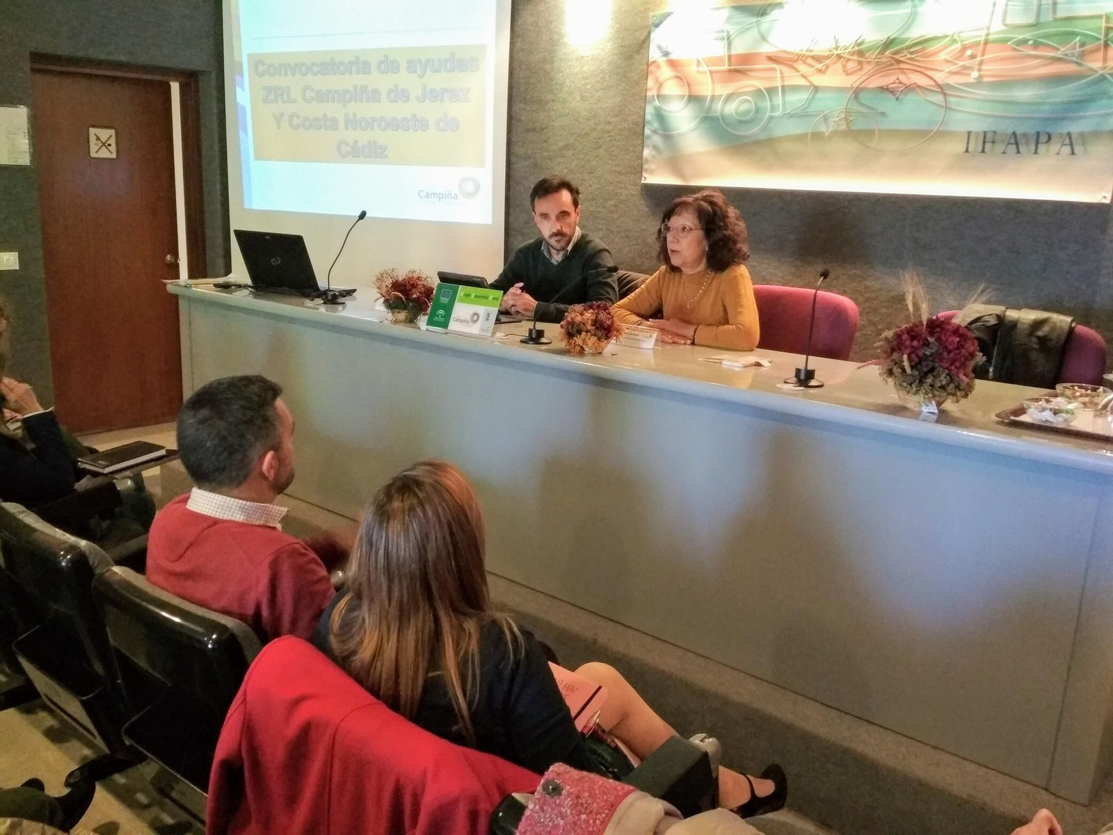 Un momento de la presentación de la nueva convocatoria de ayudas Leader para la Costa Noroeste.