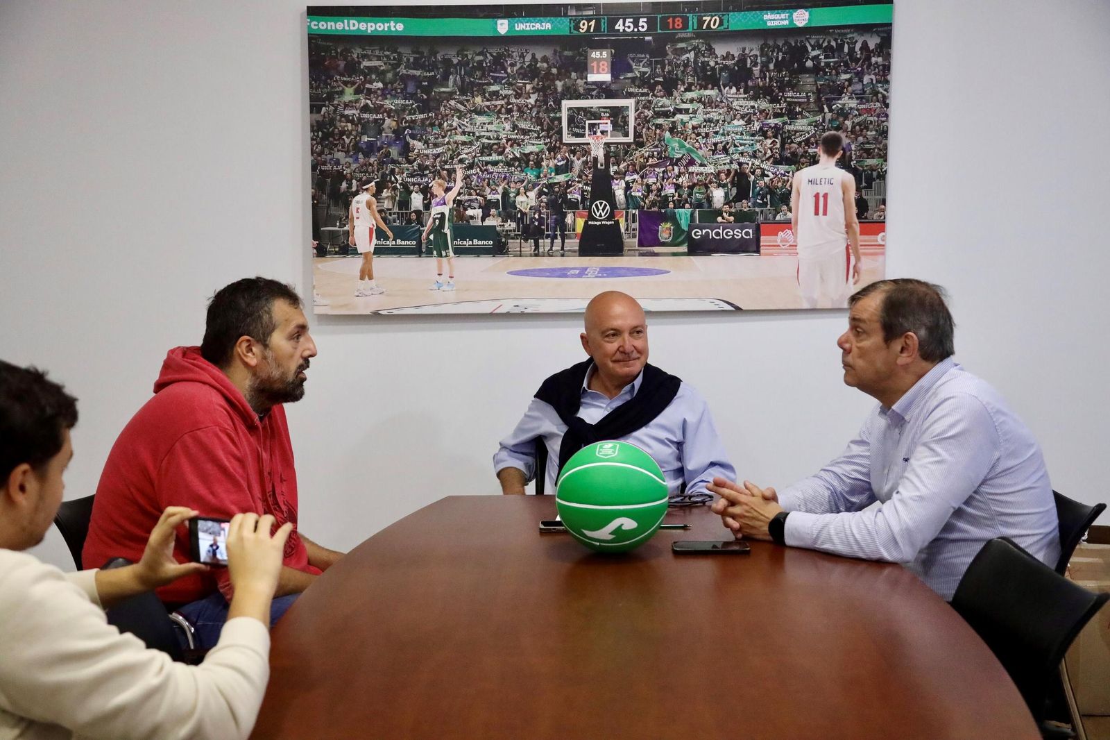 La entrevista a López Nieto y Juanma Rodríguez, en fotos