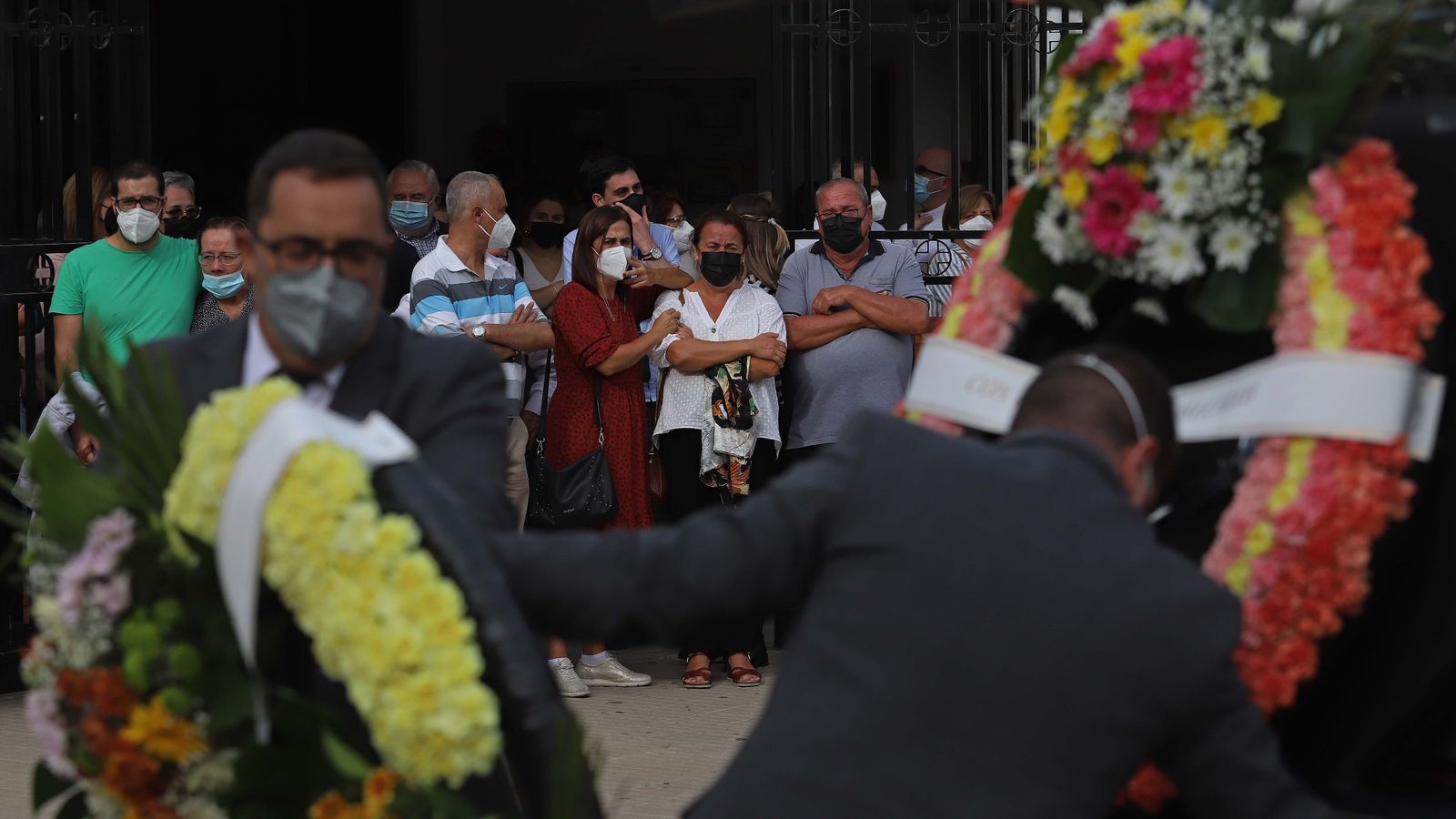 Fotos del último adiós a Juan Antonio García León en Algeciras