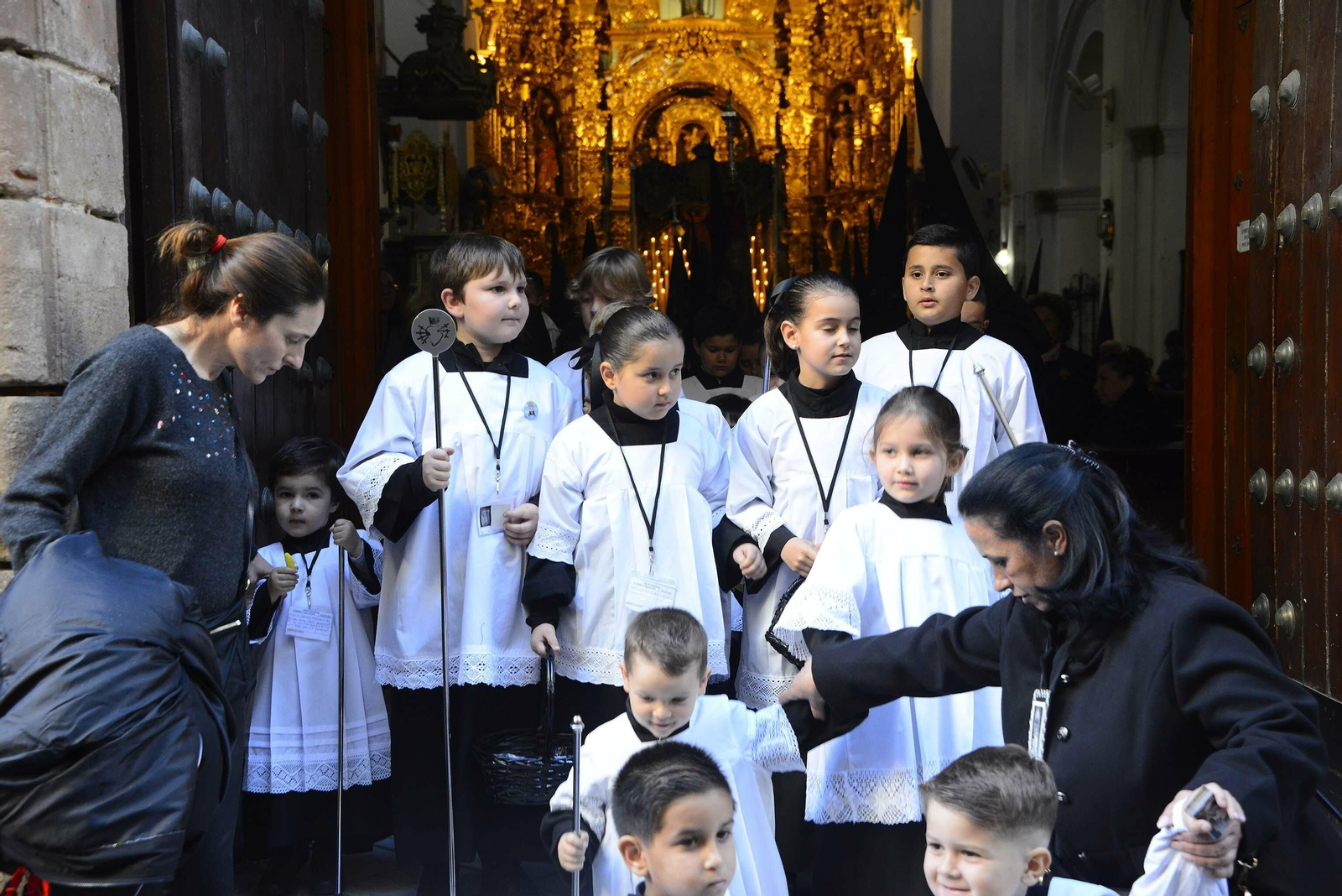Las imágenes del Viernes de Dolores