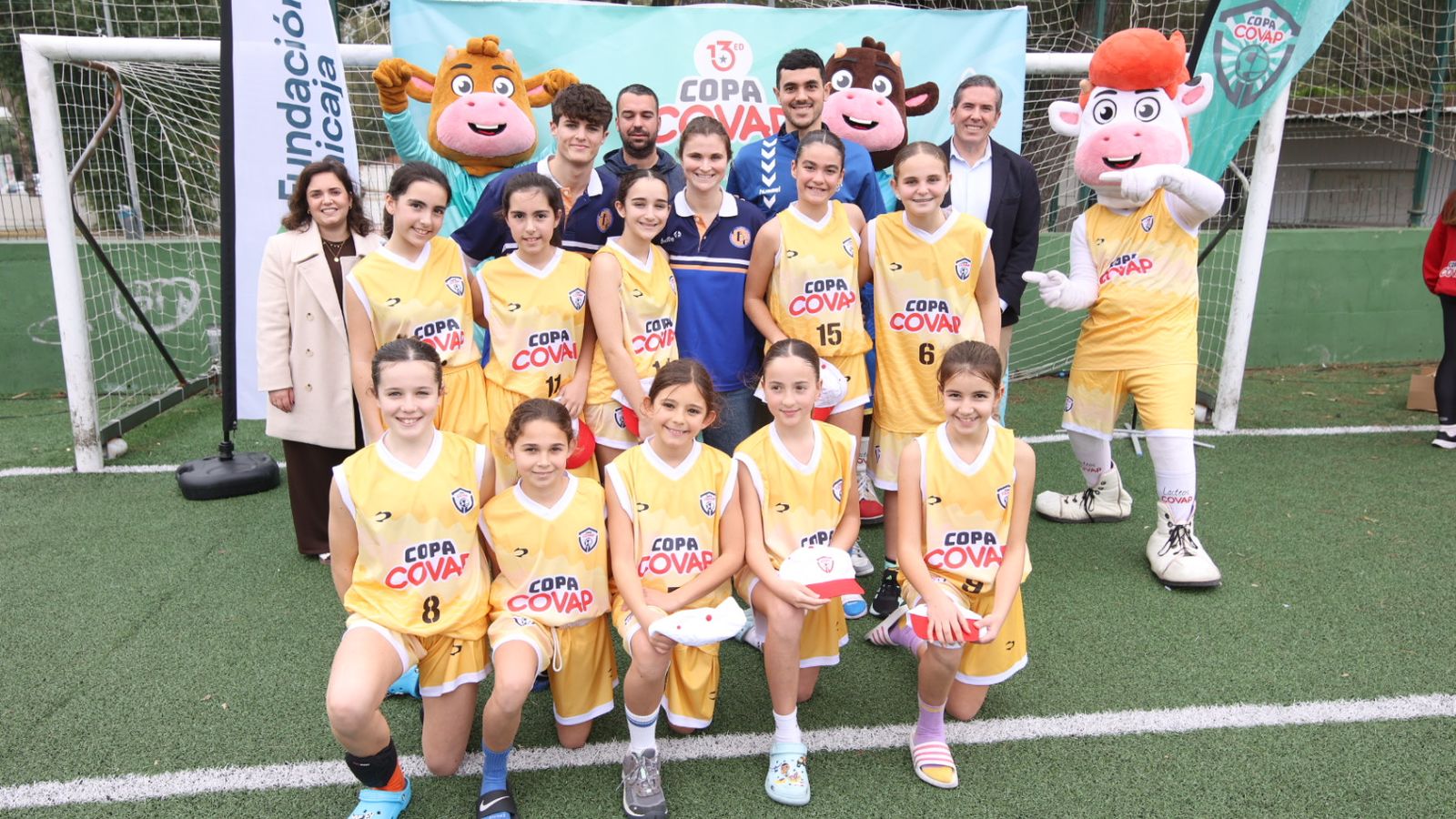 Cádiz CB Gades, equipo femenino ganador en la categoría de baloncesto