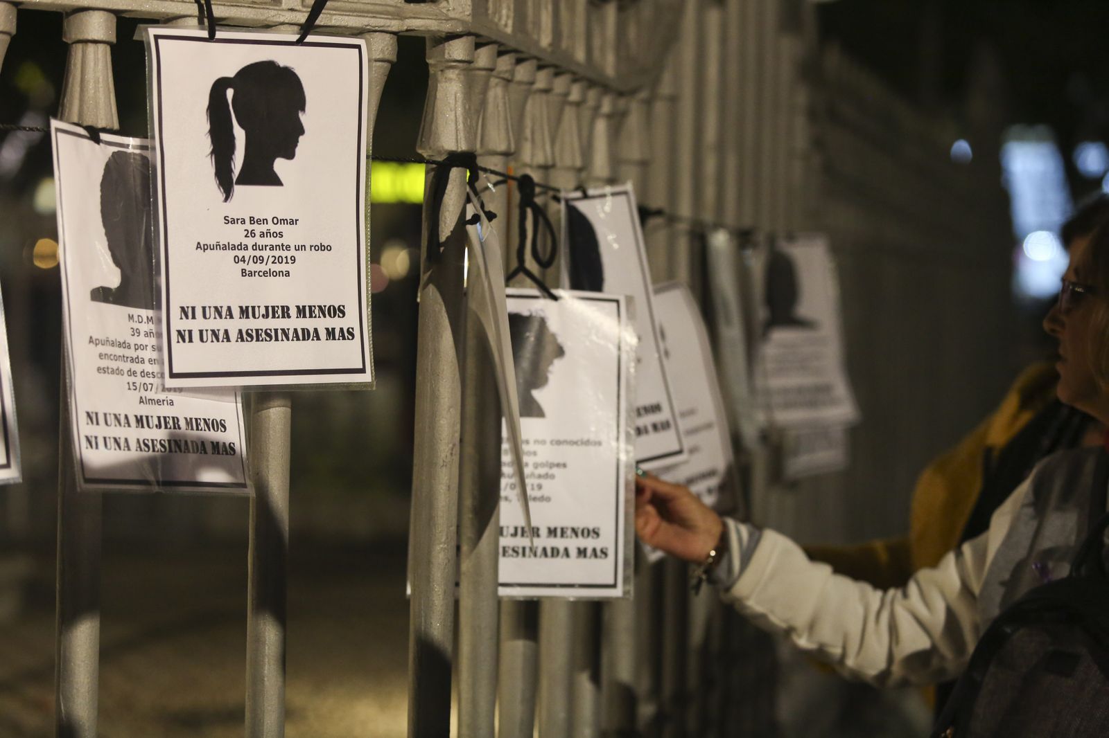 Fotos de la manifestación del 25N contra la violencia de género en Málaga