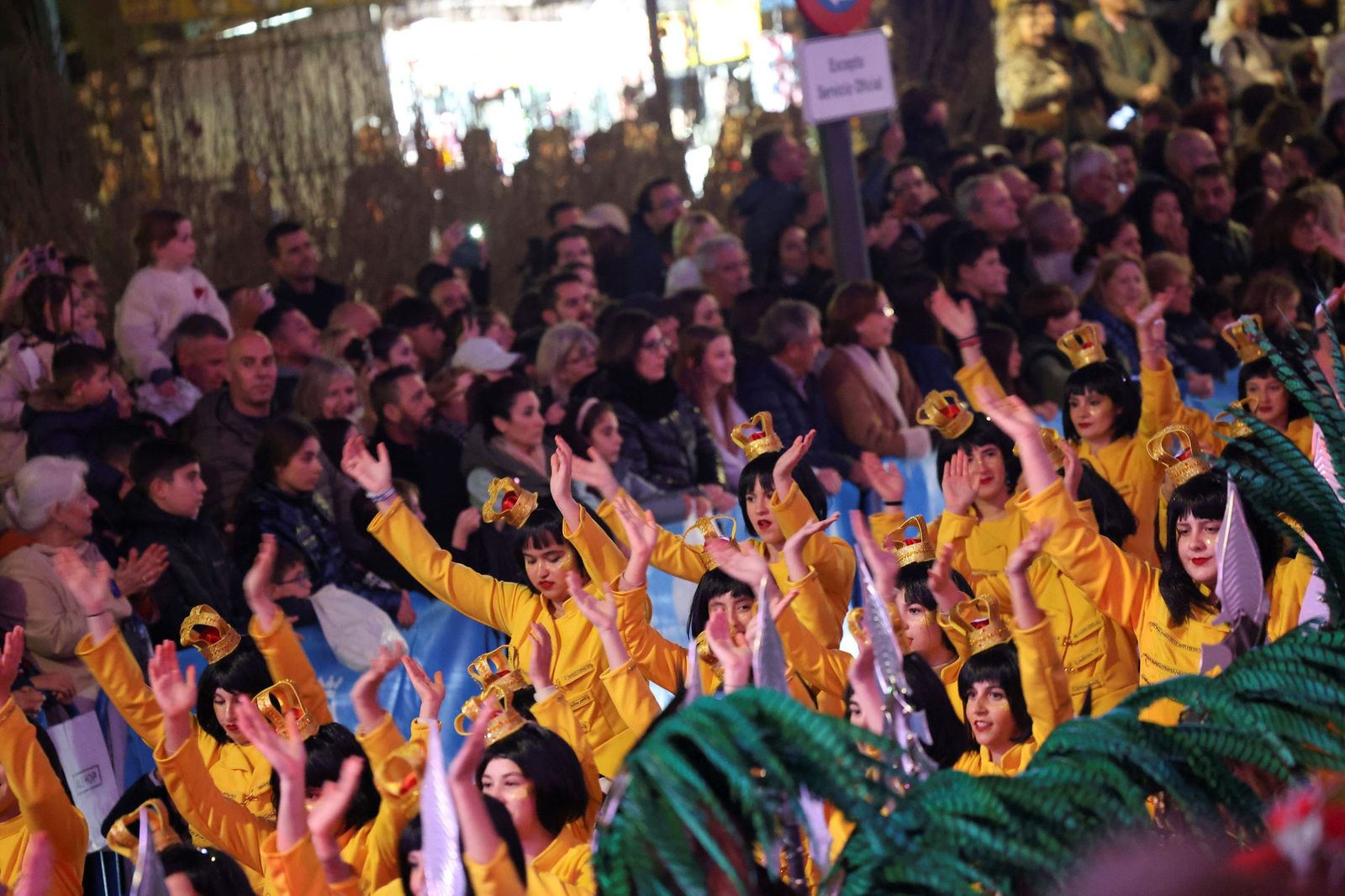 Los Reyes Magos llenan Málaga de ilusión tras la lluvia
