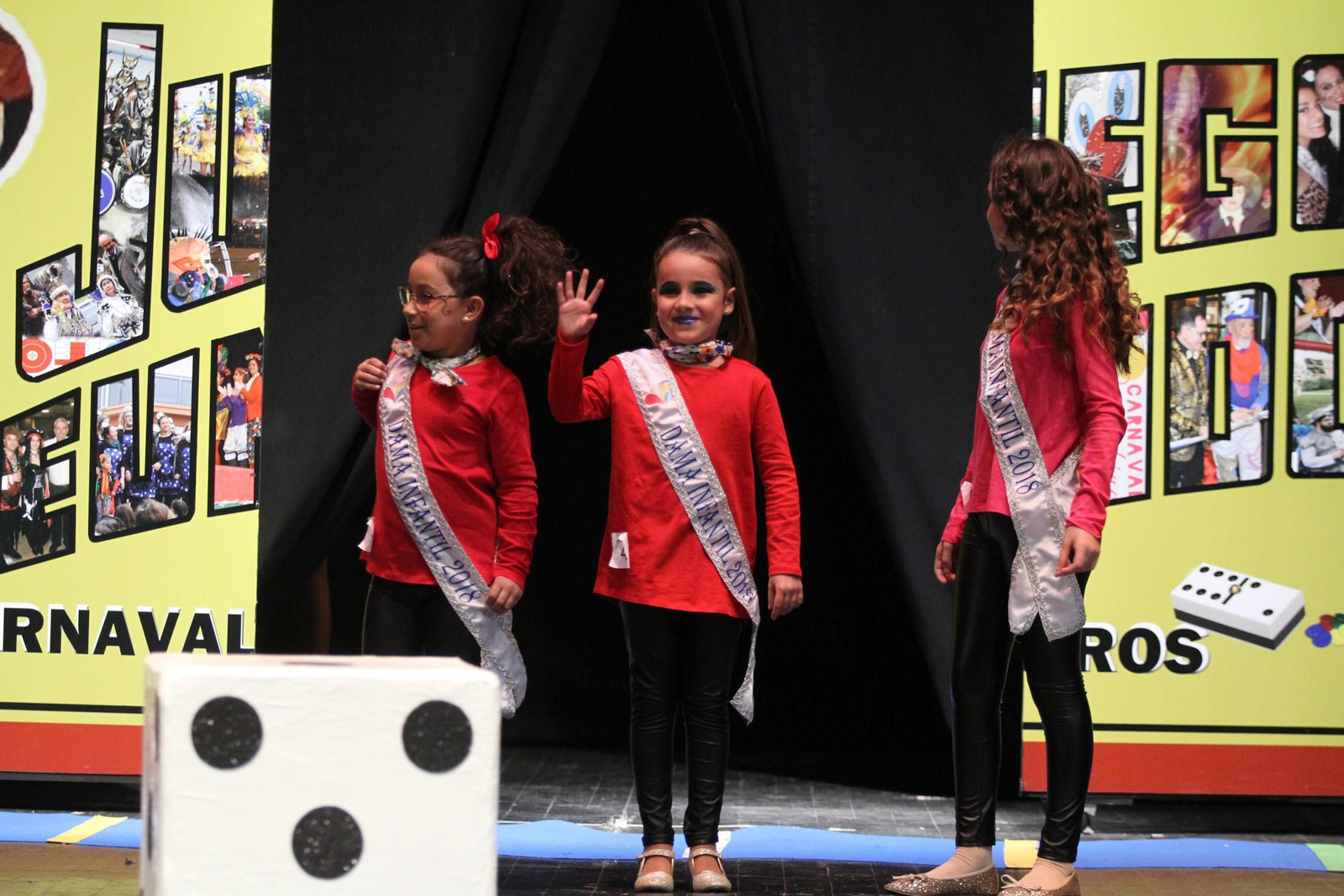 Gala de la coronación de  la choquera mayor e infantil del Carnaval Colombino 2018