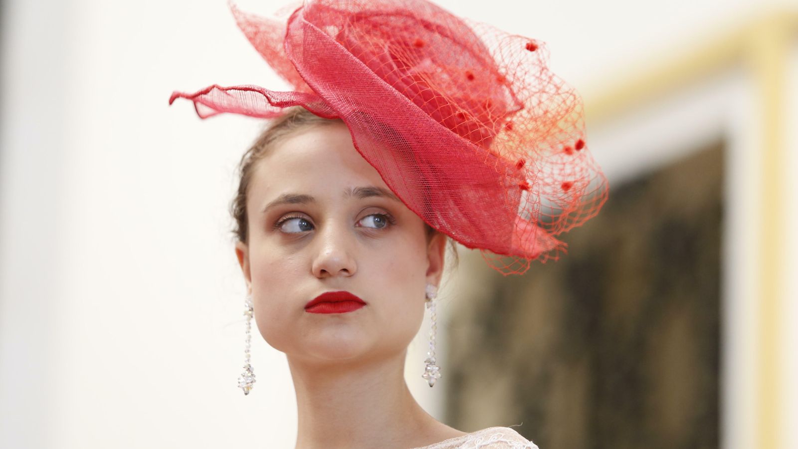 Una de las modelos durante la presentación de la VI edición de SIQ.