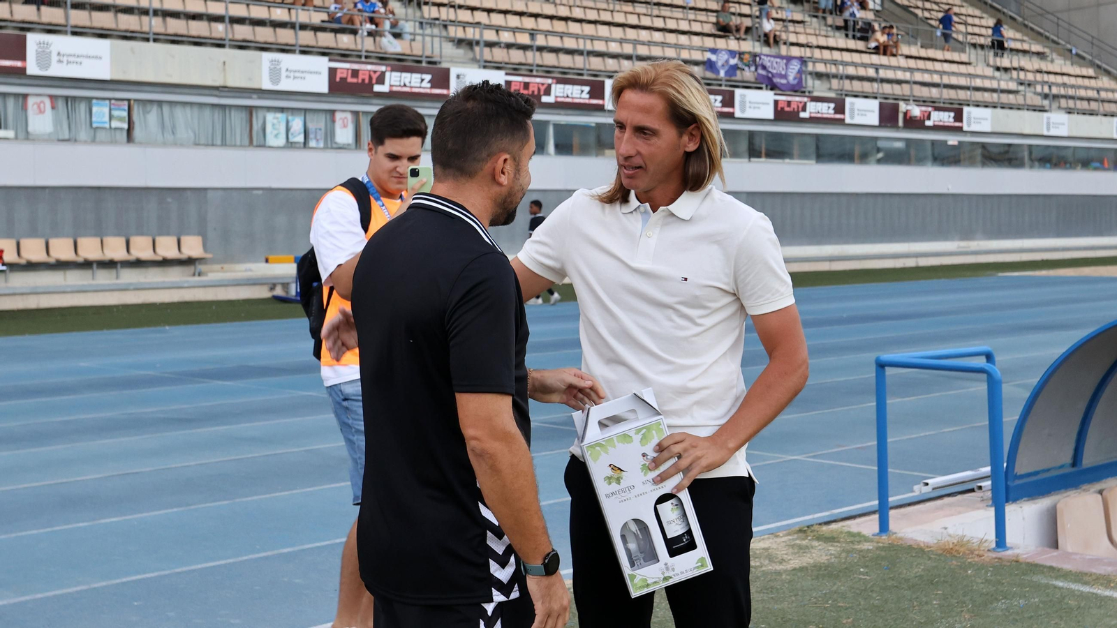 Imágenes del Xerez DFC y la Deportiva Minera en Chapín