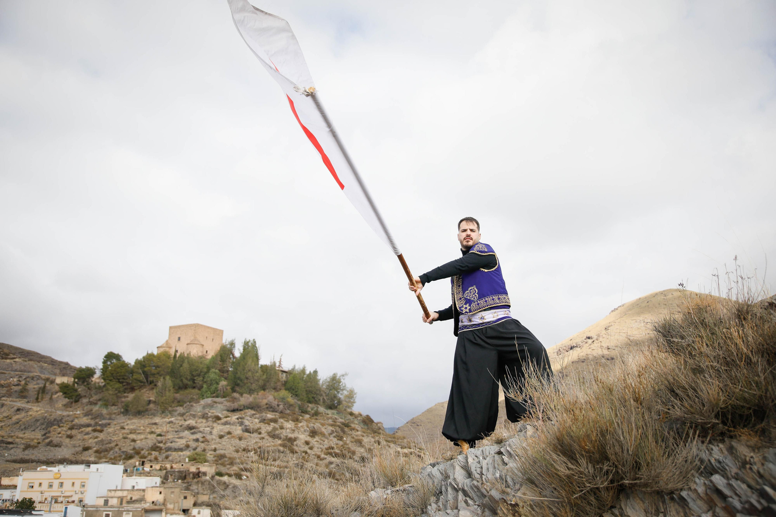 Última guerrilla en Gérgal entre moros y cristianos.