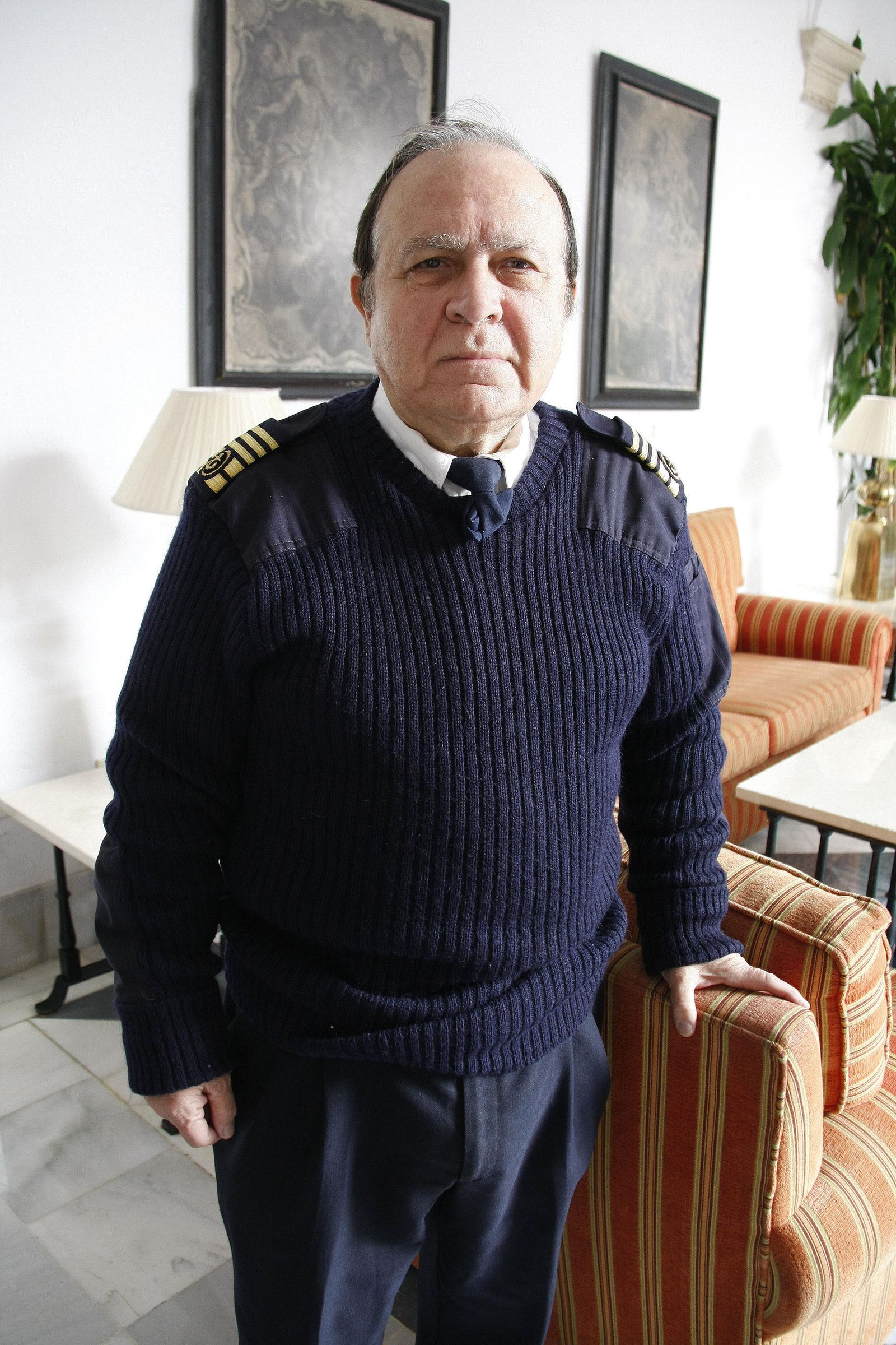 El marino y escritor Manuel Sánchez Balber.