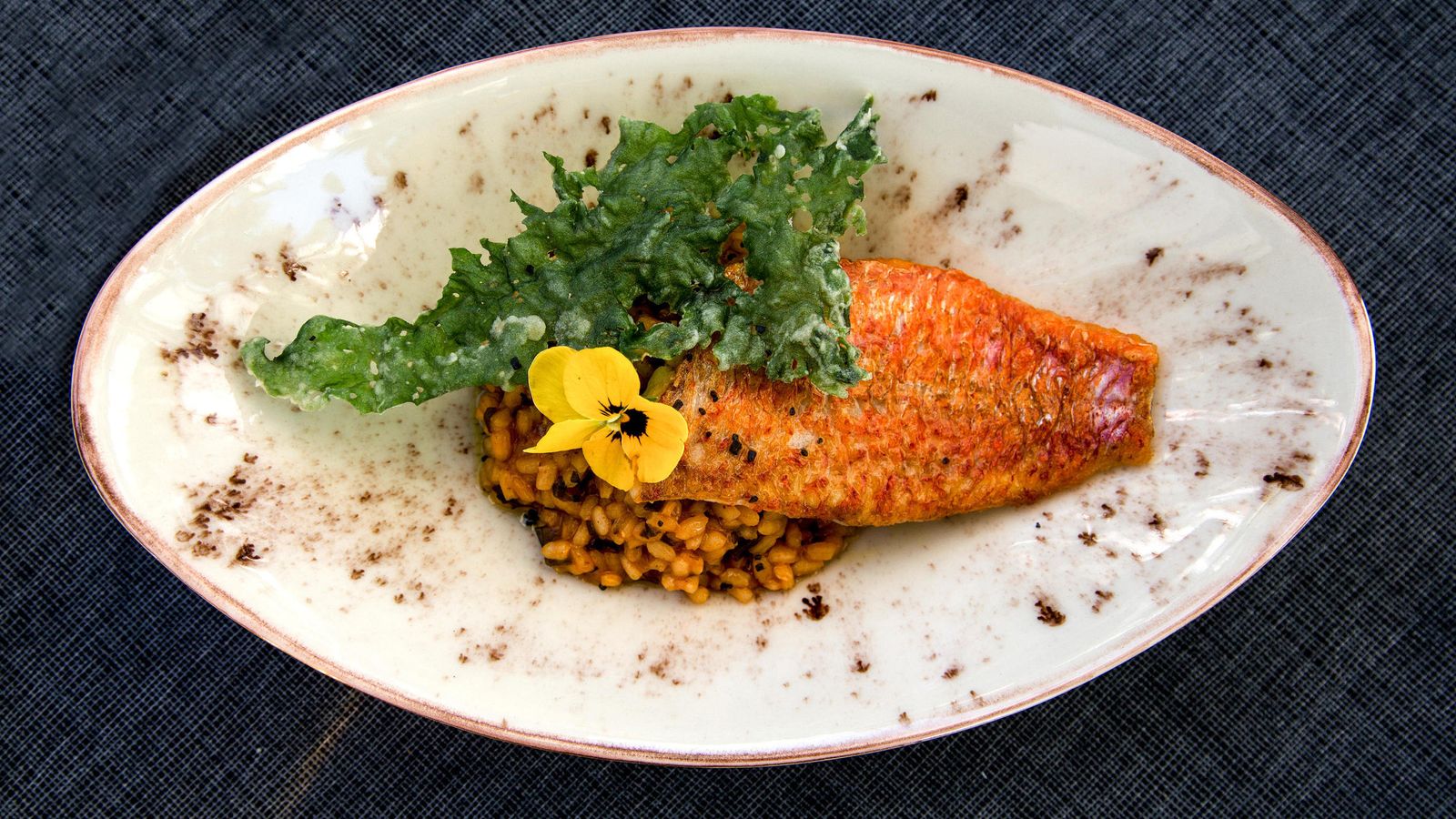 Uno de los platos del Kaleido Port.