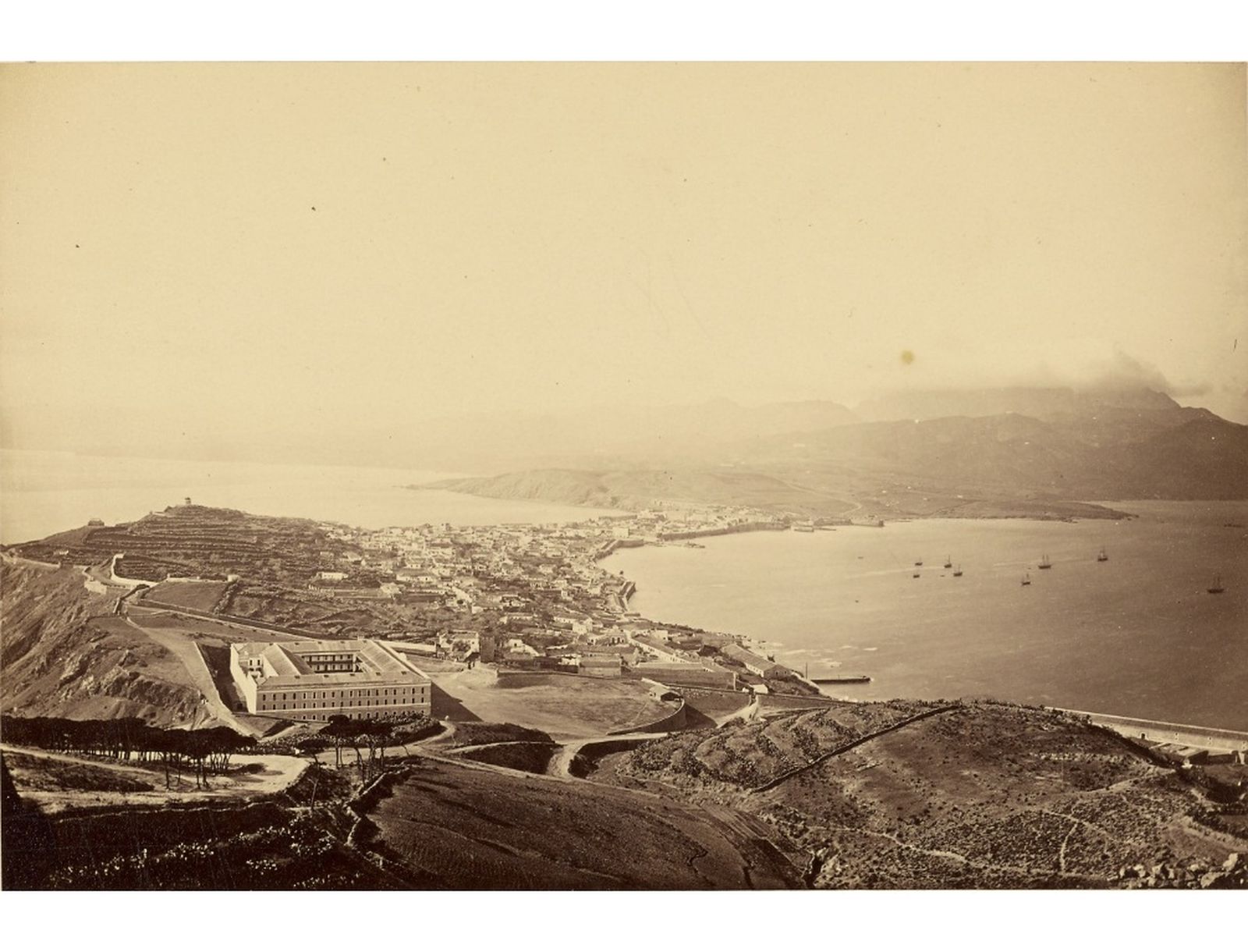 Imagen de época de Ceuta.