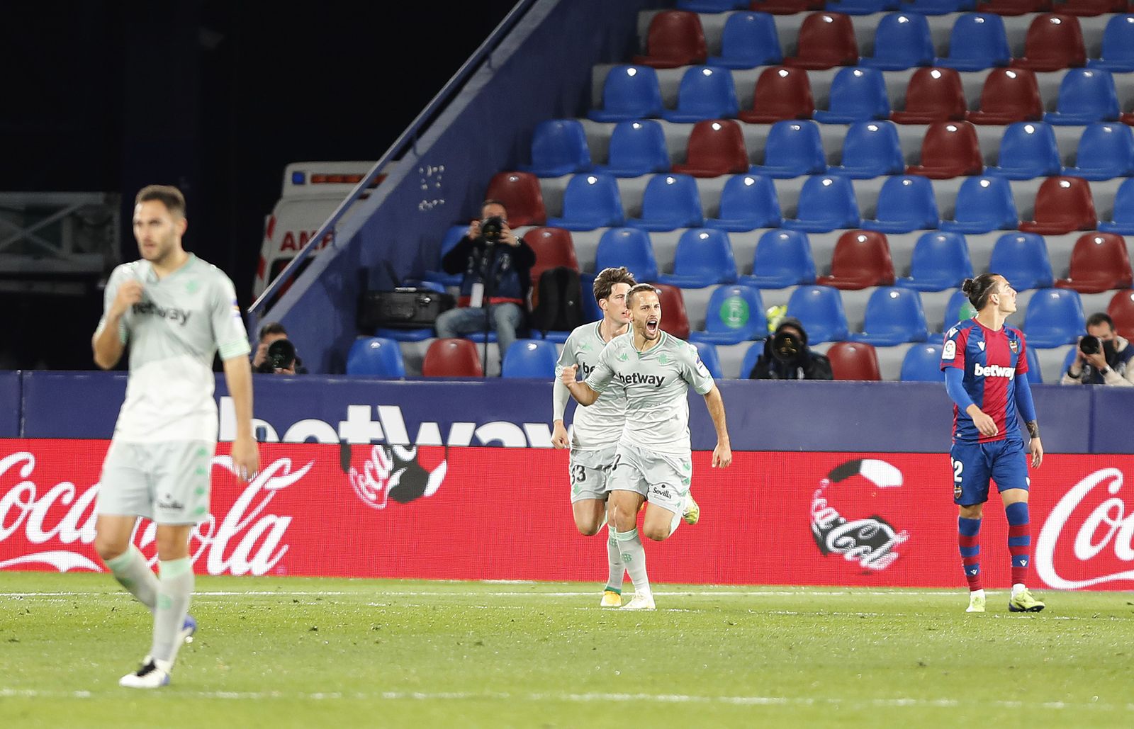 Las imágenes del Levante - Betis