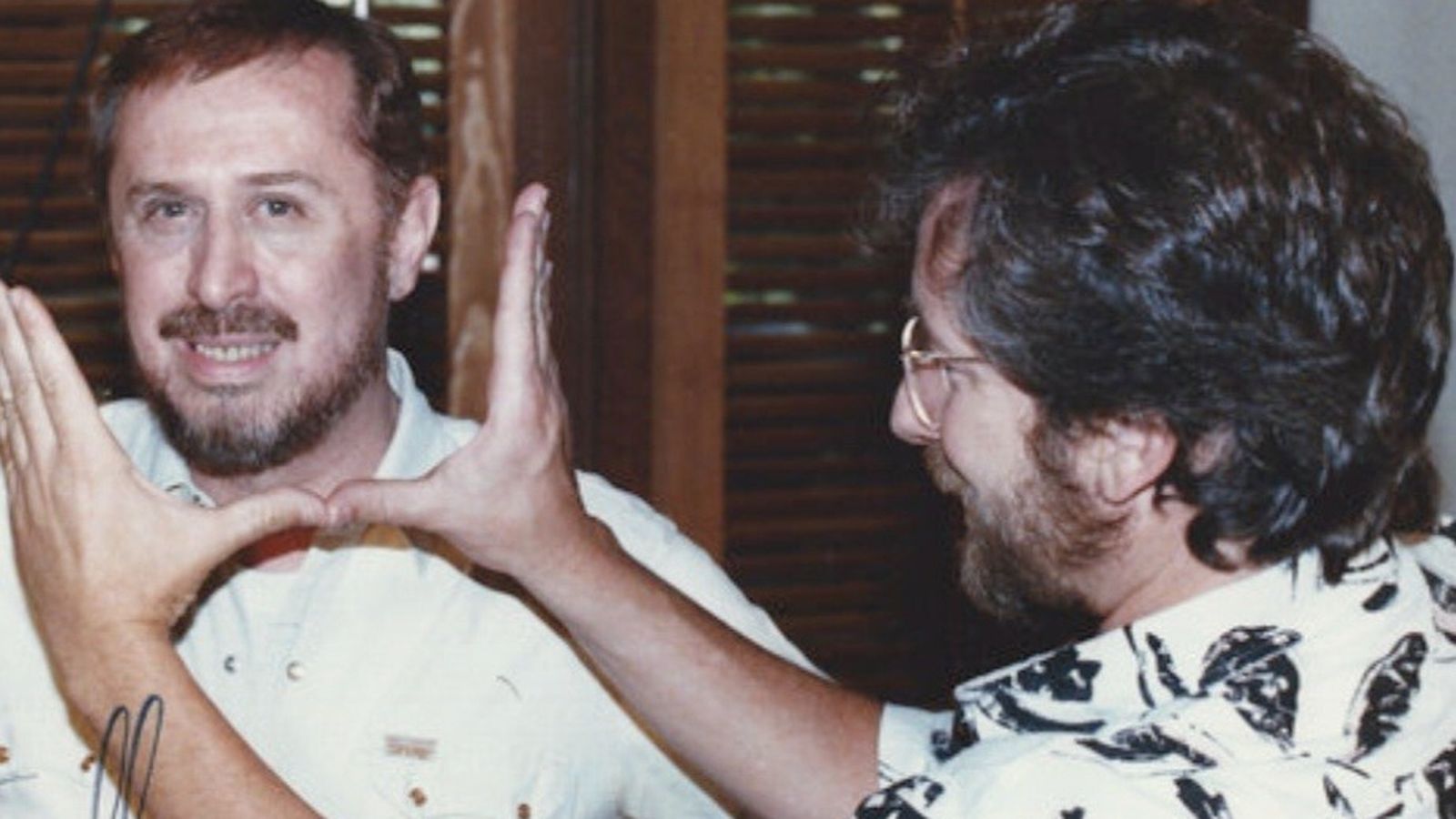 Steven Spielberg con Pepe Ruiz