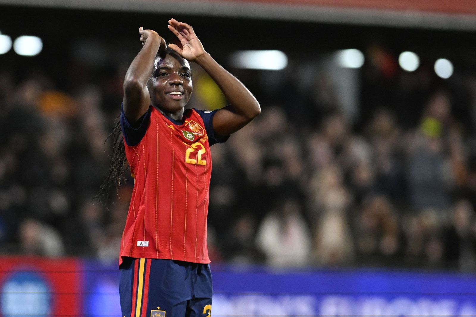 Las fotos del España-Islandia de fútbol femenino