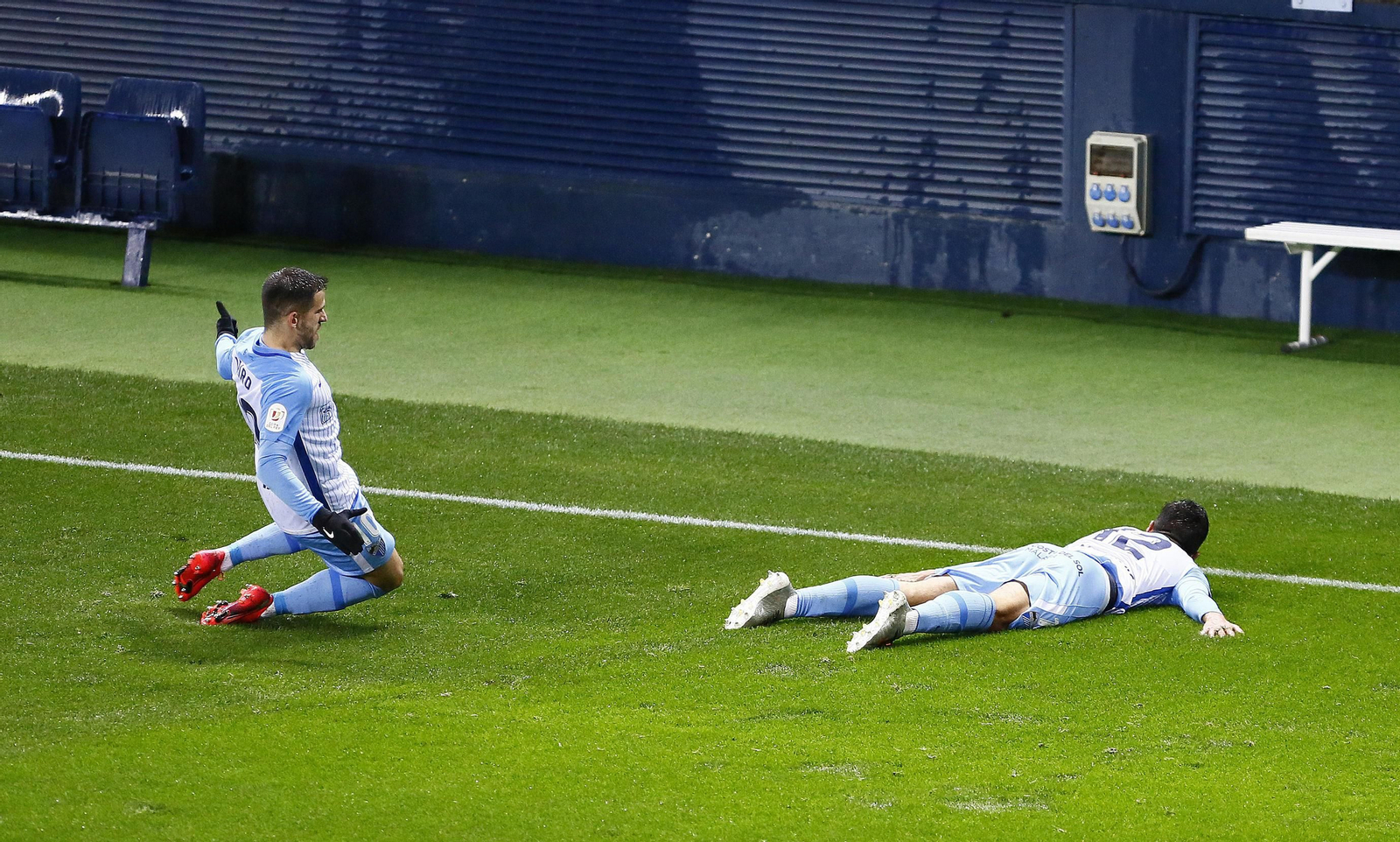 Las fotos del Málaga CF - Real Oviedo de Copa del Rey