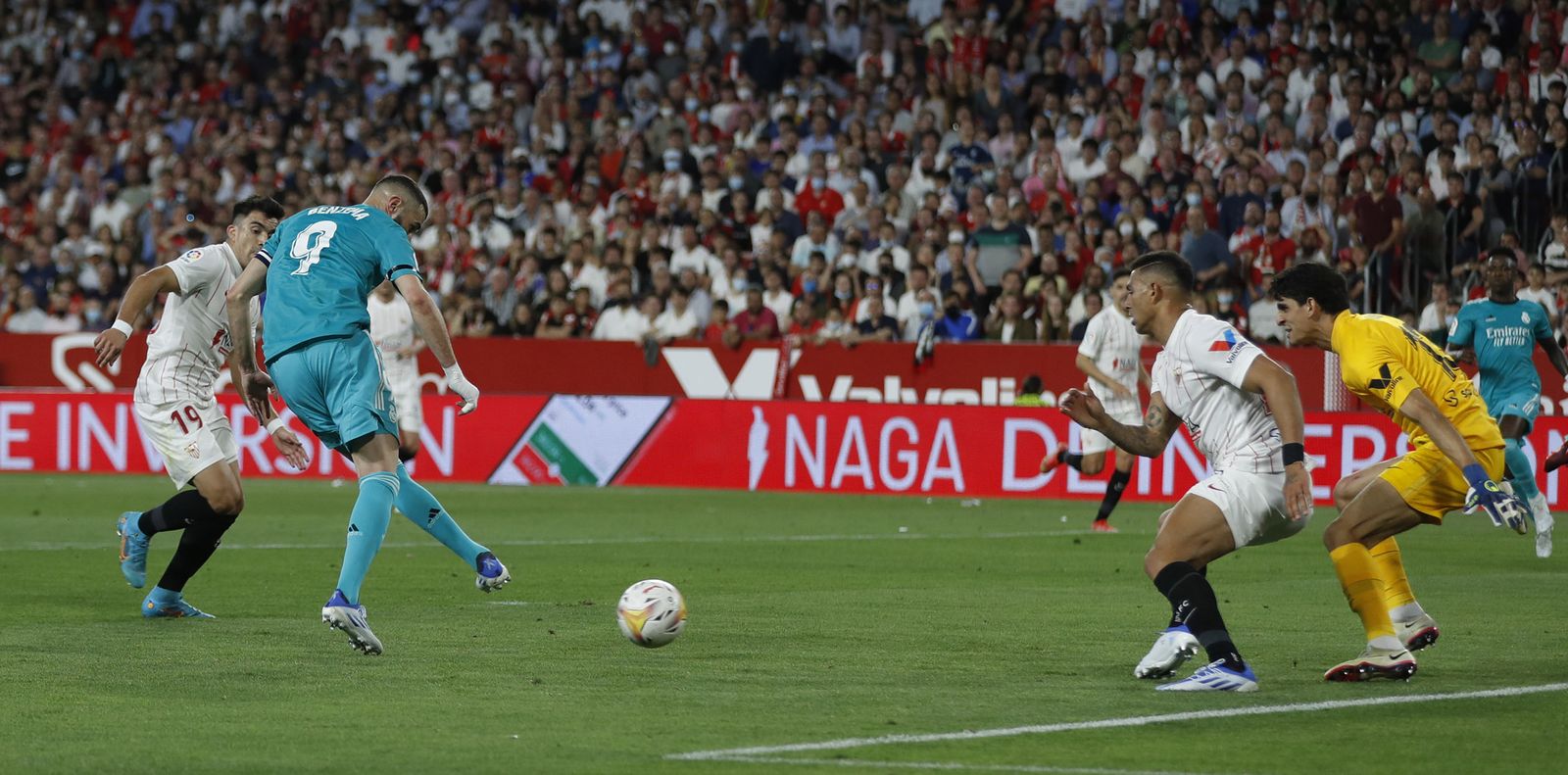 Las imágenes del Sevilla- Real Madrid