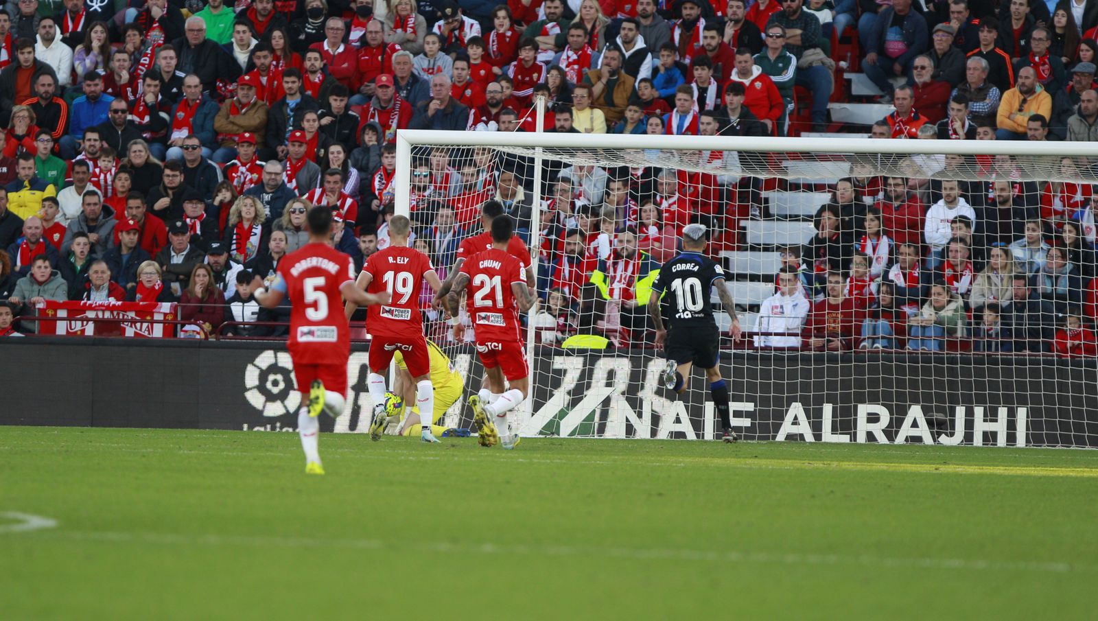 Imágenes del partido U.D. Almería-Atlético de Madrid