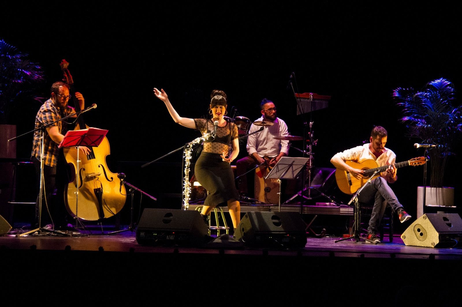 Actuación de María Cobos Quartet.