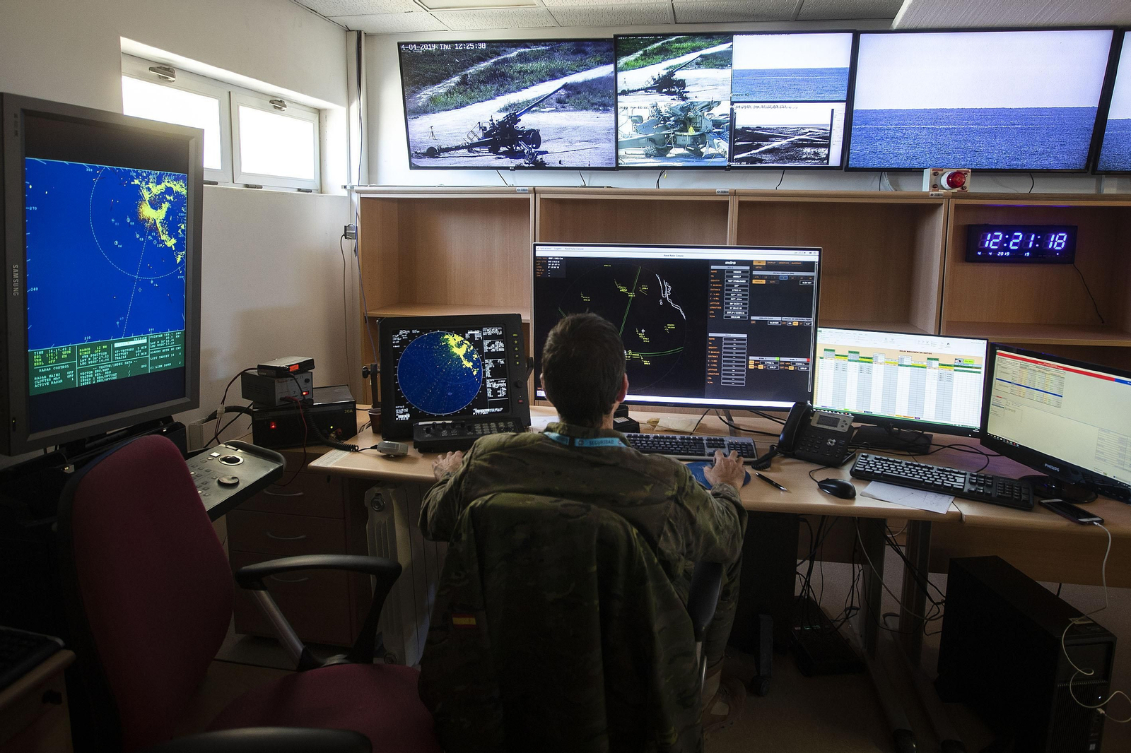 Dentro del Centro de Ensayos Torregorda