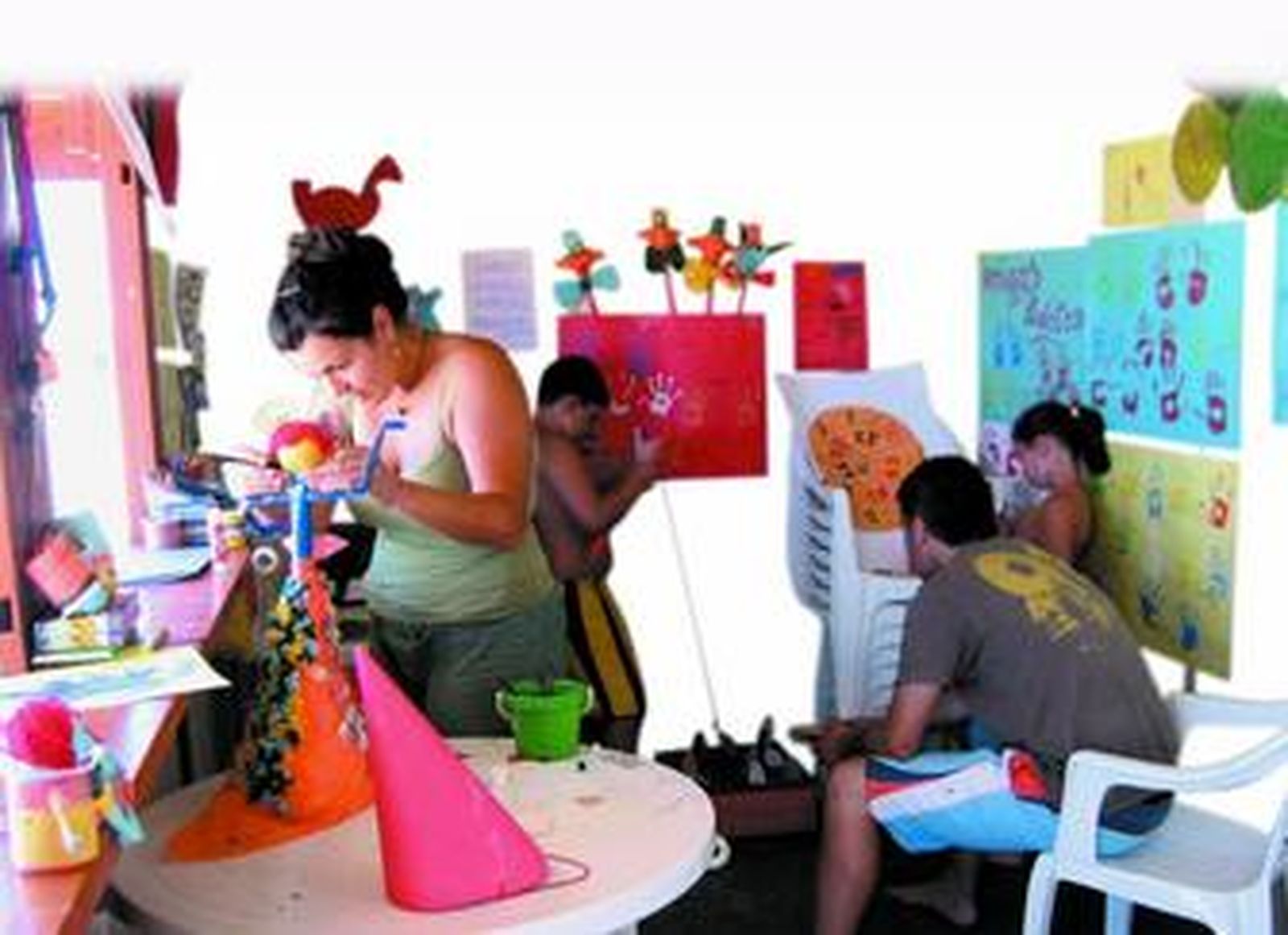 Juegos a la orilla del mar