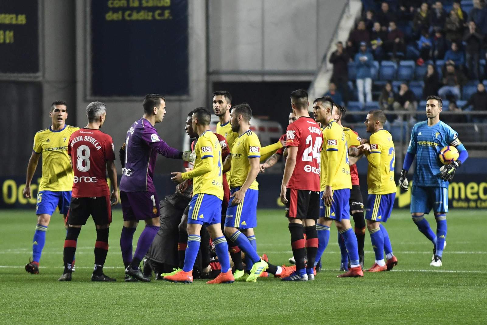 Las imágenes del Cádiz - Mallorca