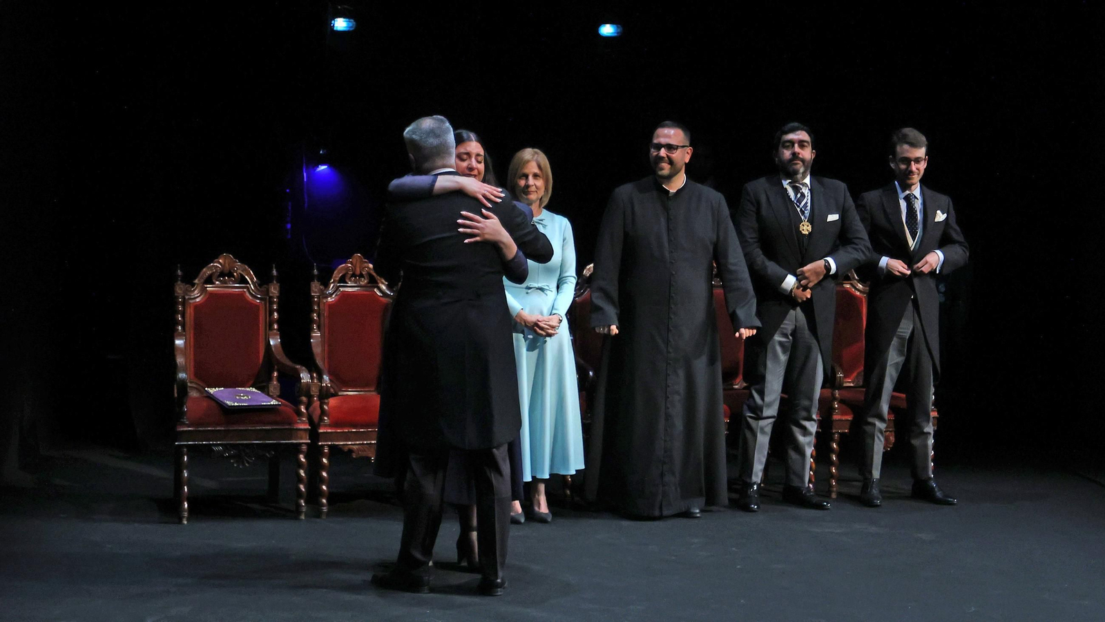 Imágenes de David Puerto en su pregón de Semana Santa 2025 en Jerez