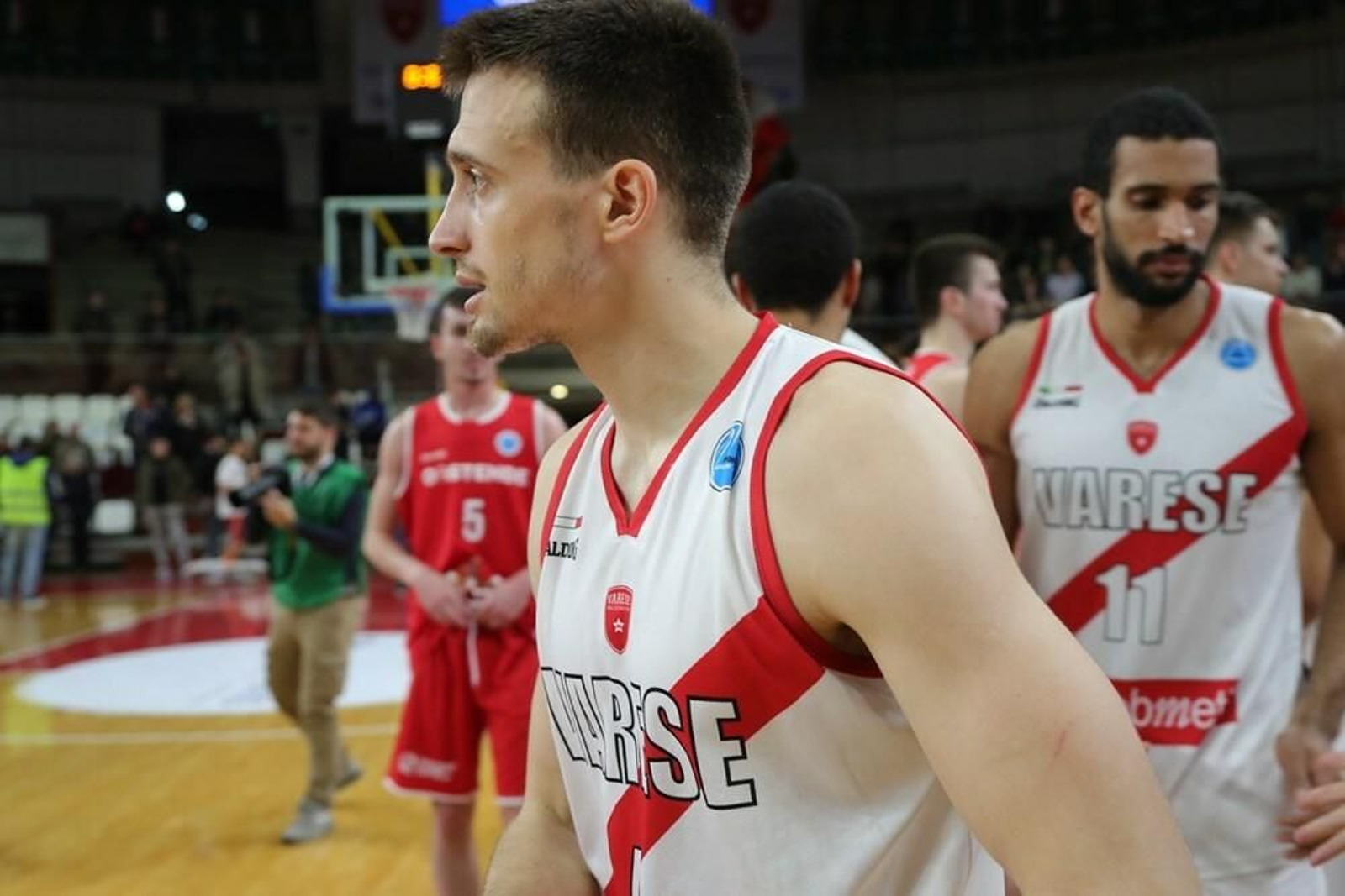 Avramovic, en un partido con el Varese.