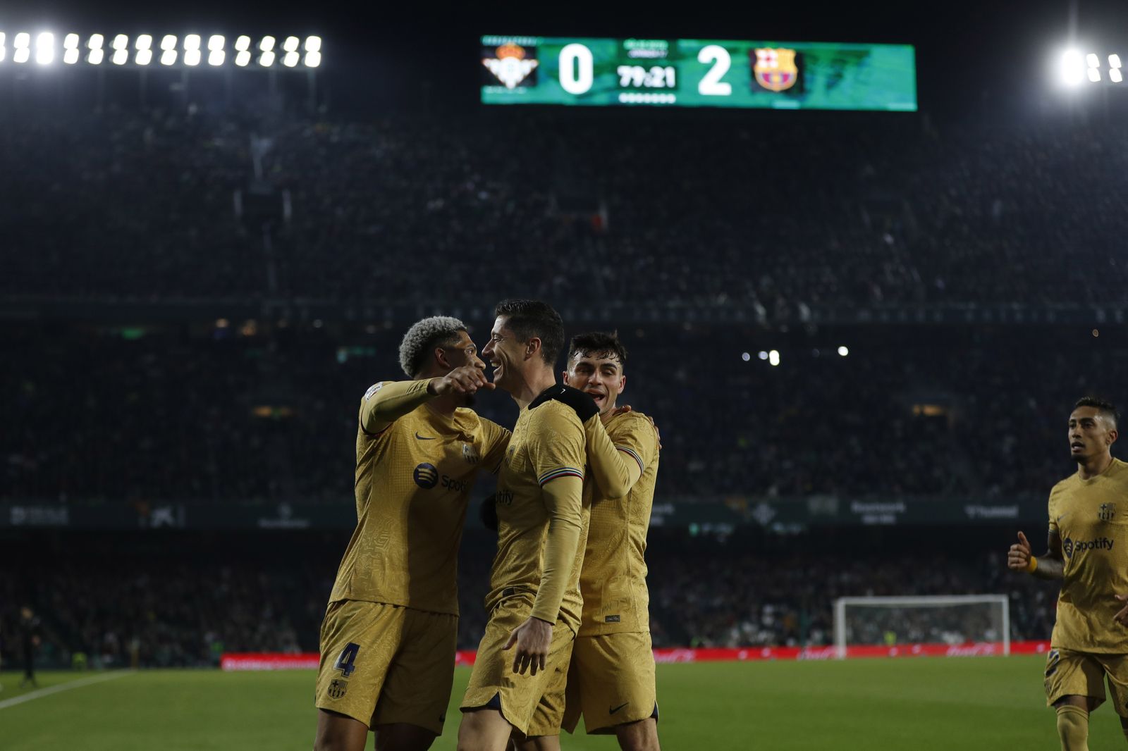 Las imágenes del Betis-Barcelona