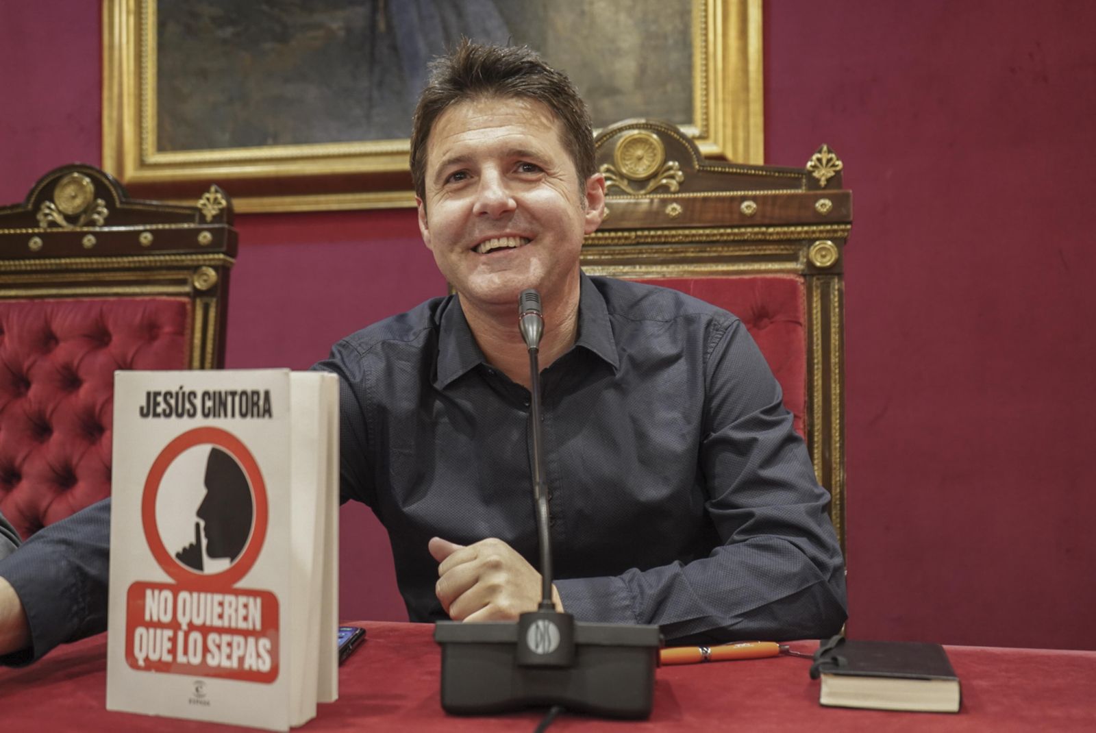 El periodista Jesús Cintora presenta su nuevo libro en Minas de Riotinto