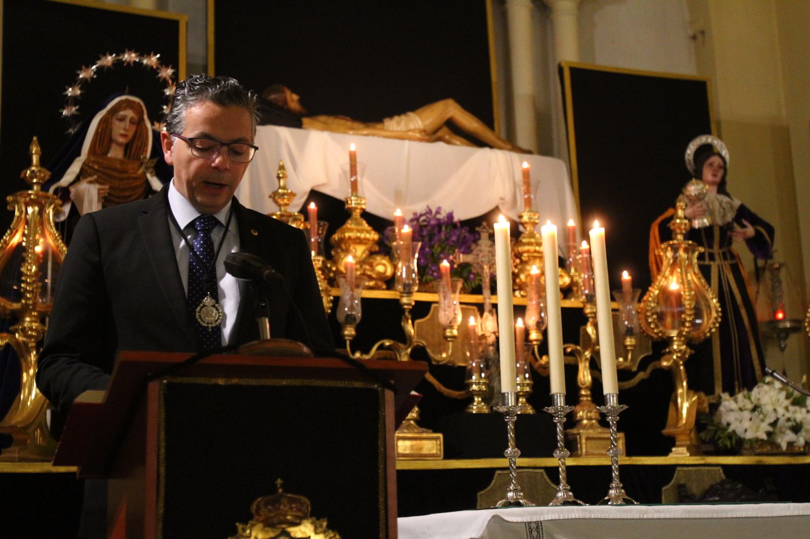Quinario en la soledad al Santísimo Cristo yacente