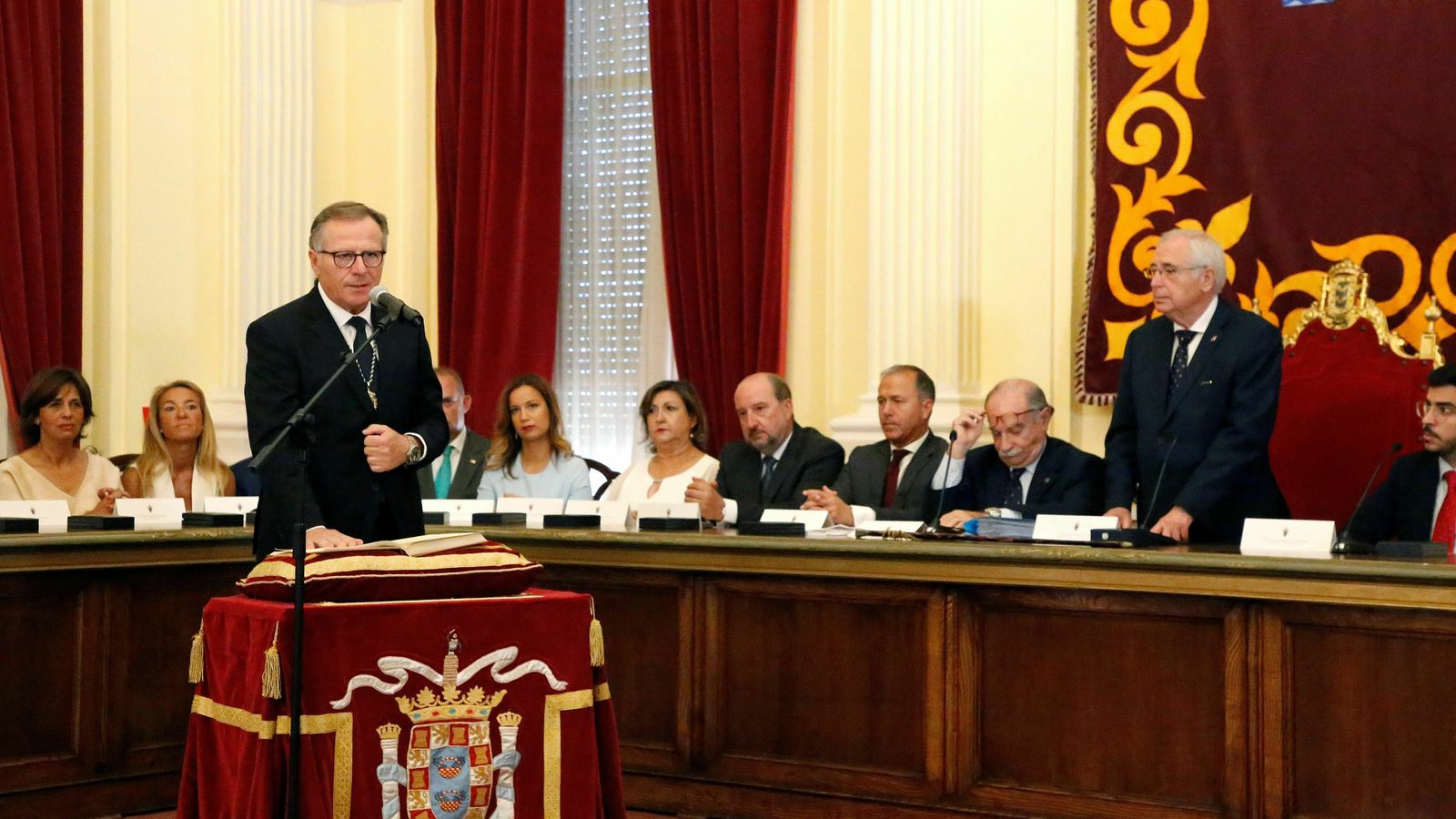 Eduardo de Castro, presidente de la Ciudad Autónoma de Melilla.