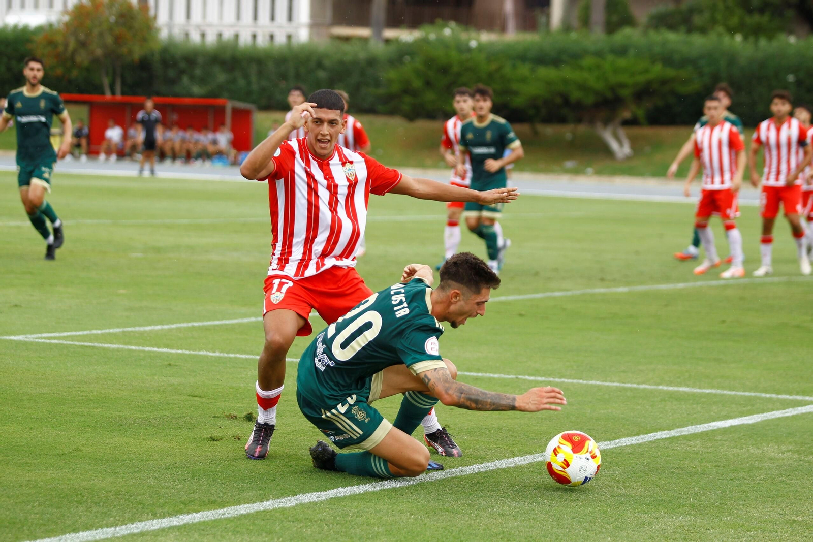 Las mejores imágenes del Almería B-Recreativo de Huelva